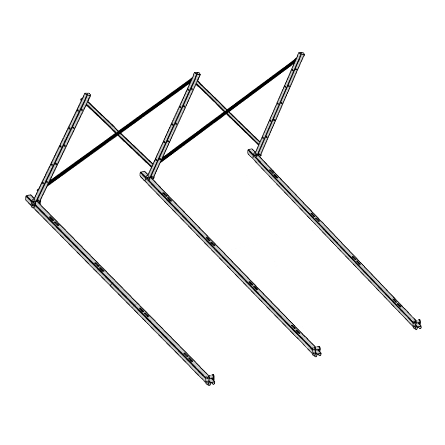 Support de toit incliné Westech pour Sunworker Extreme 30