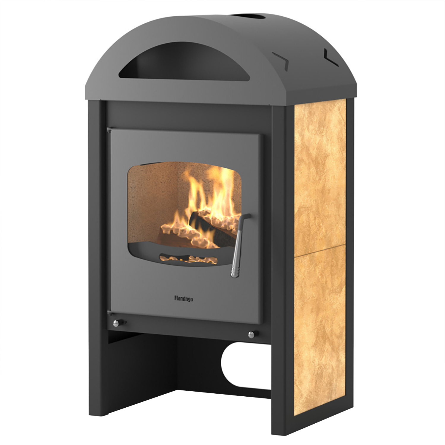 Poêle à bois HS Flamingo MELAND Beige