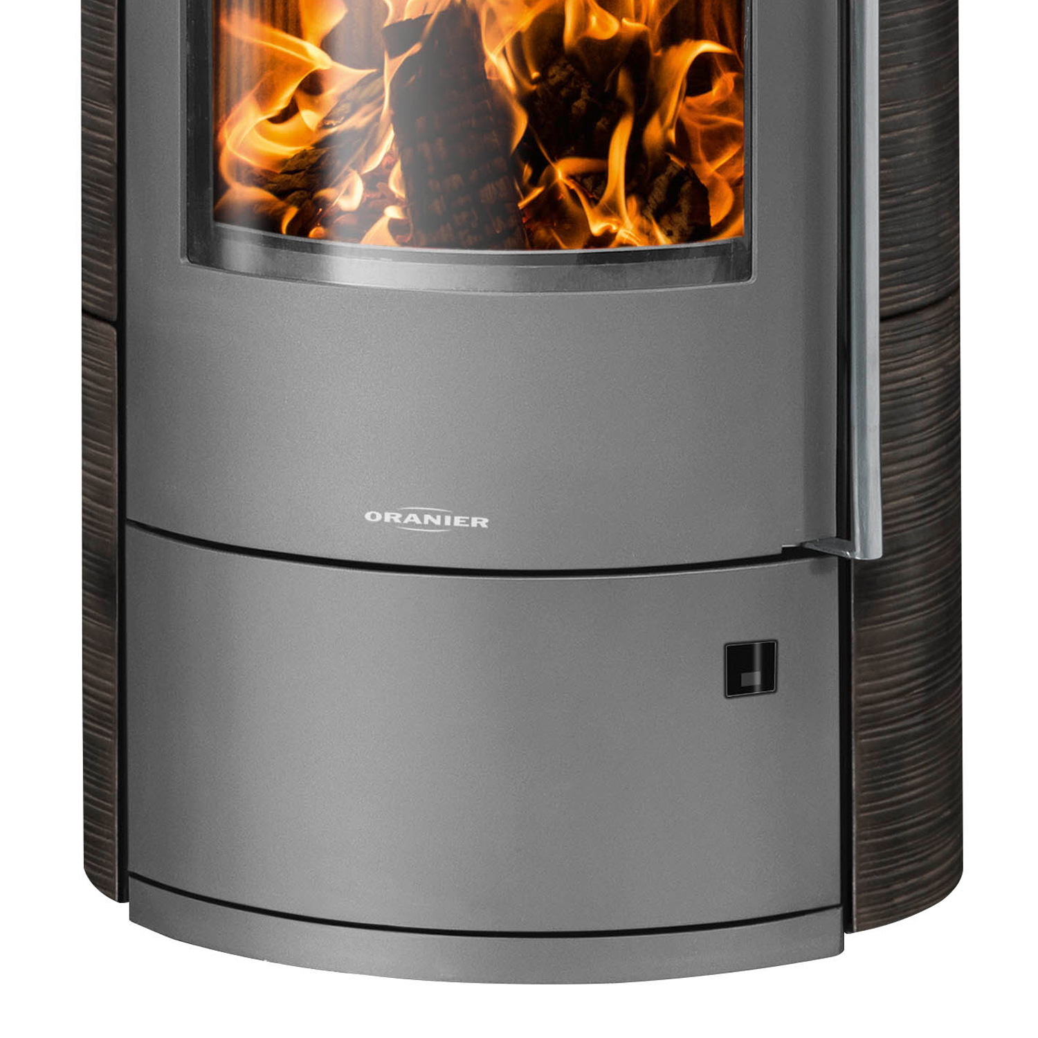 Oranier Polar Neo 6 Poêle à bois en acier gris fonte, DIBt