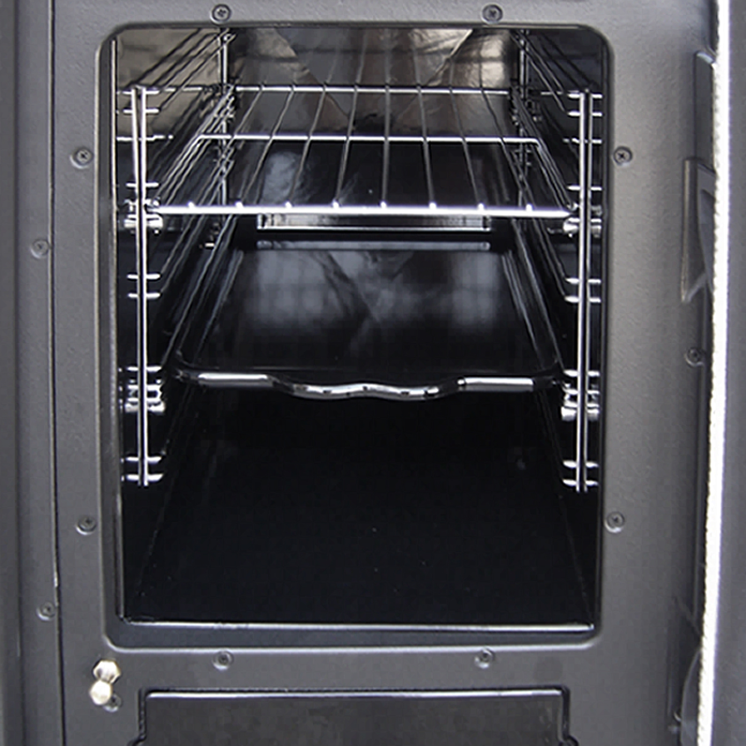 La cuisinière à bois La Nordica Mamy Anthracite
