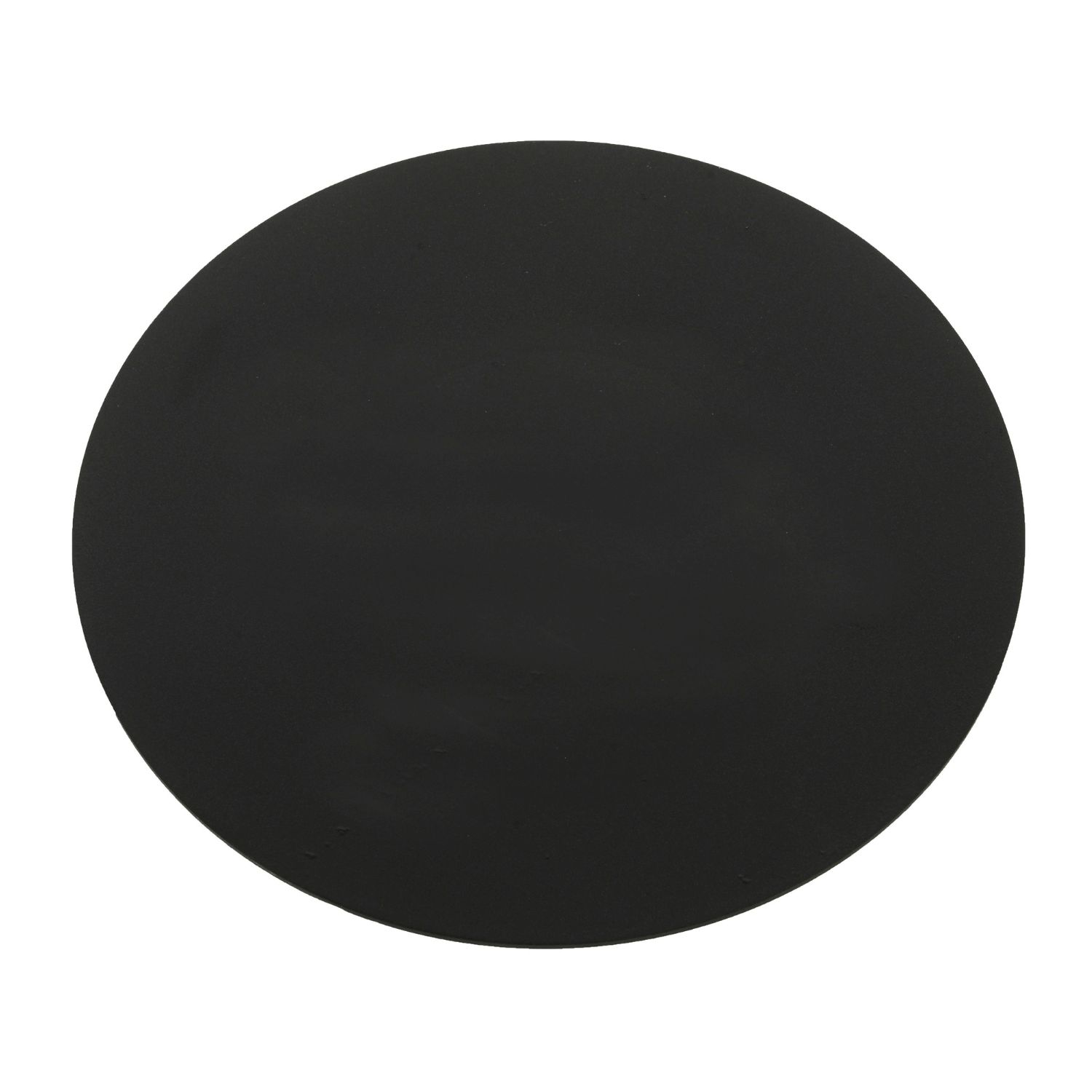 Varde Ovne Blende en acier noir pour plaque supérieure pour Nordic 3, raccordement tuyaux à l'arrière