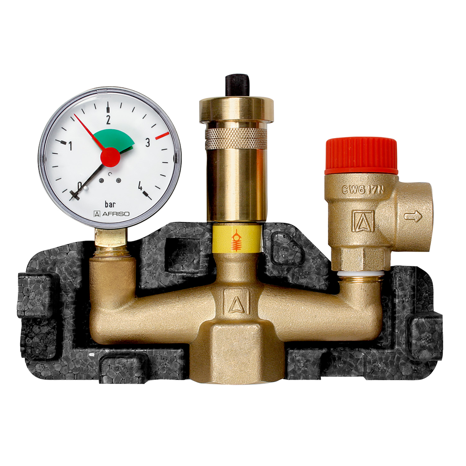 Groupe de sécurité de chaudière Afriso KSG G1"