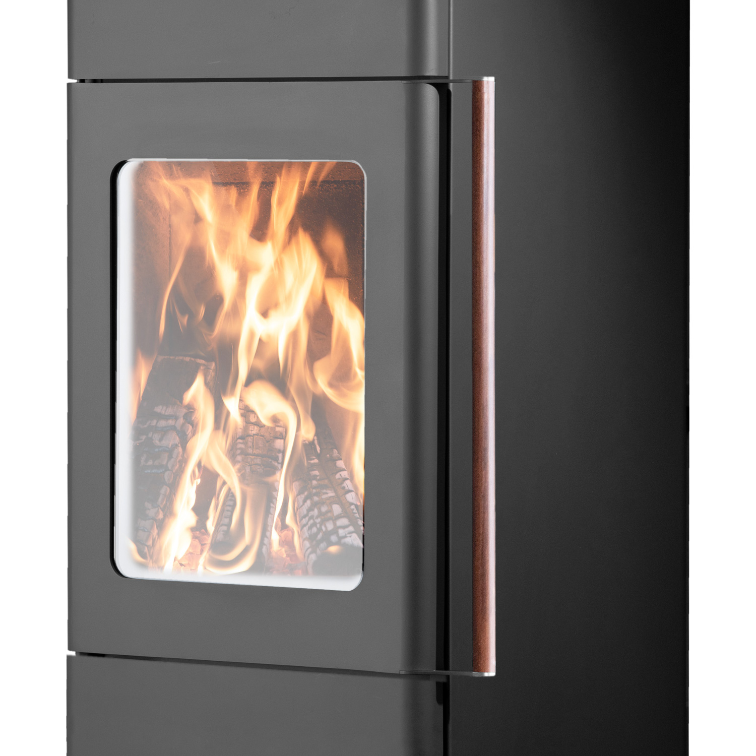 Novaline Bellina S Poêle à bois Acier Noir Novaline Bellina S Poêle à bois Acier Noir