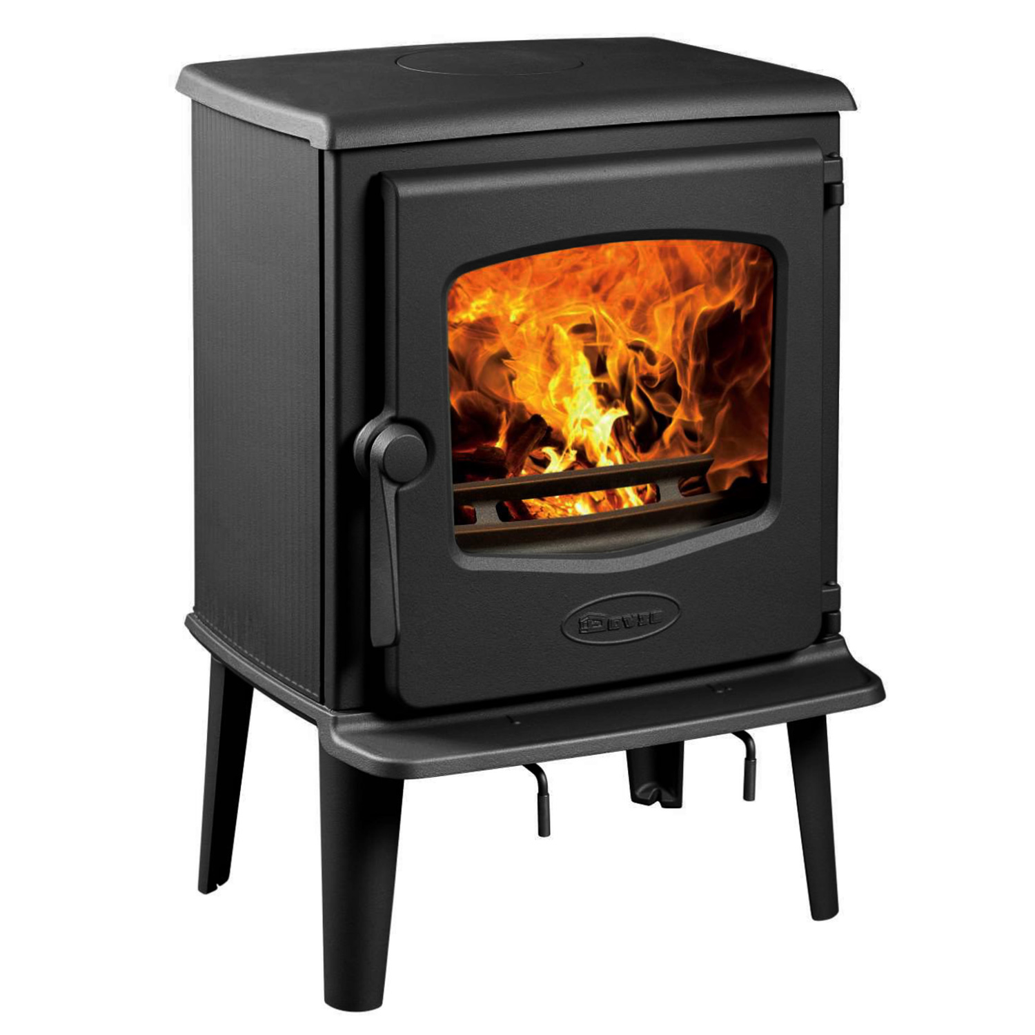 Poêle à bois Dovre 525 CB en fonte noire