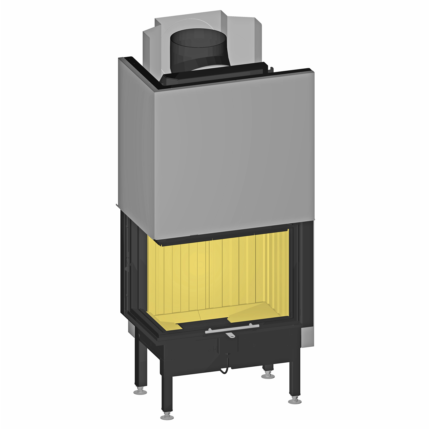 Spartherm Varia 2L-68h-4S insert de cheminée RRA Ø 200 mm Spartherm Varia 2L-68h-4S insert de cheminée RRA Ø 200 mm
