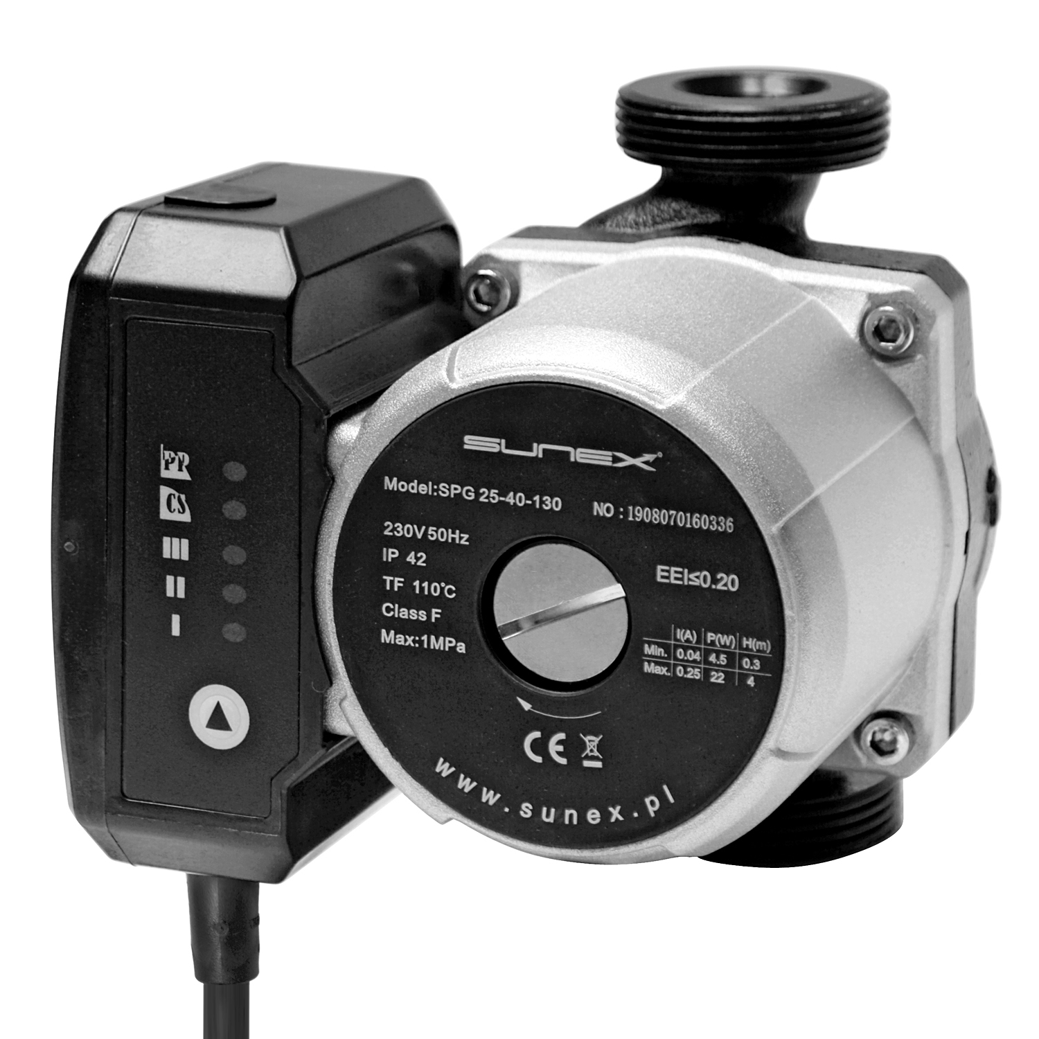 Sunex Pompe de circulation SPG 25-40-130