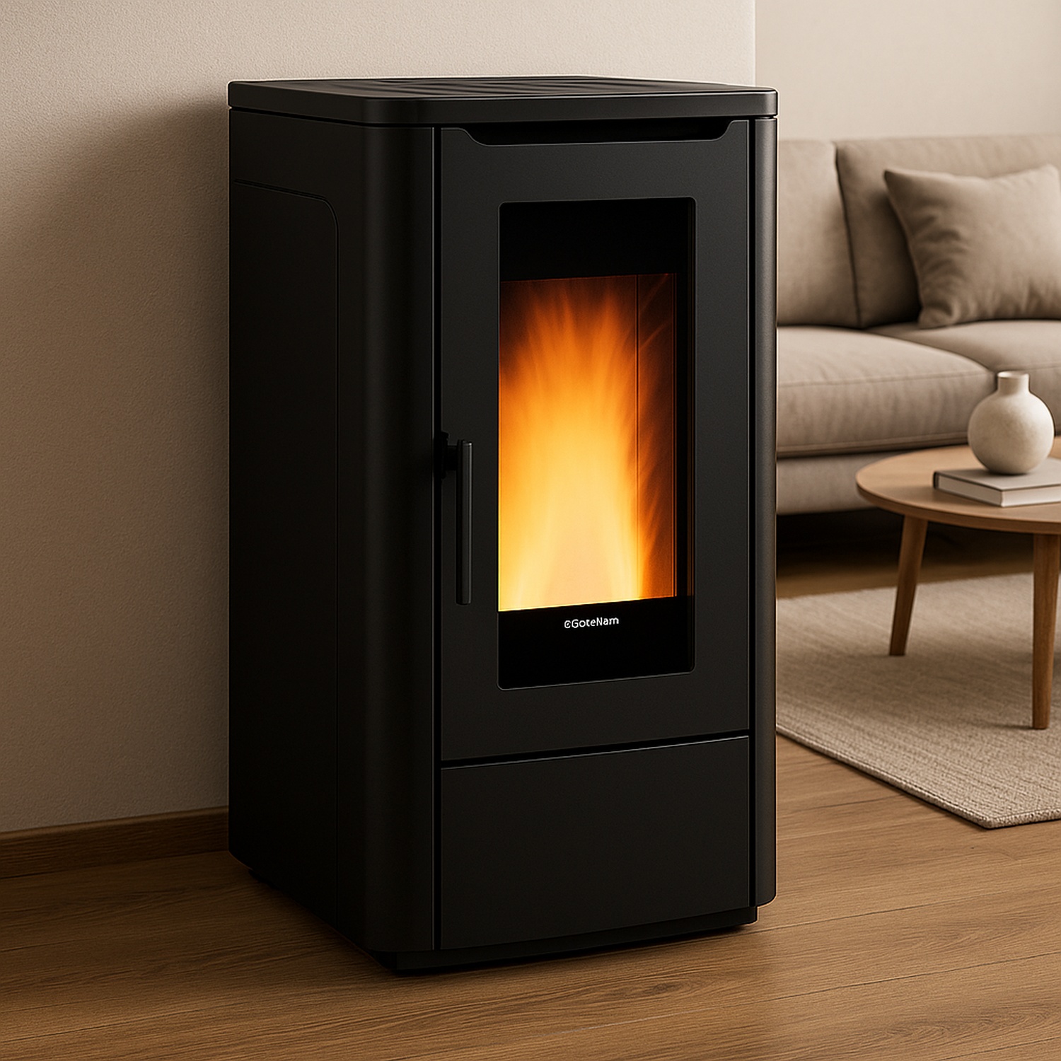 Extraflame TEOREMA PLUS AD - noir poêle à granulés