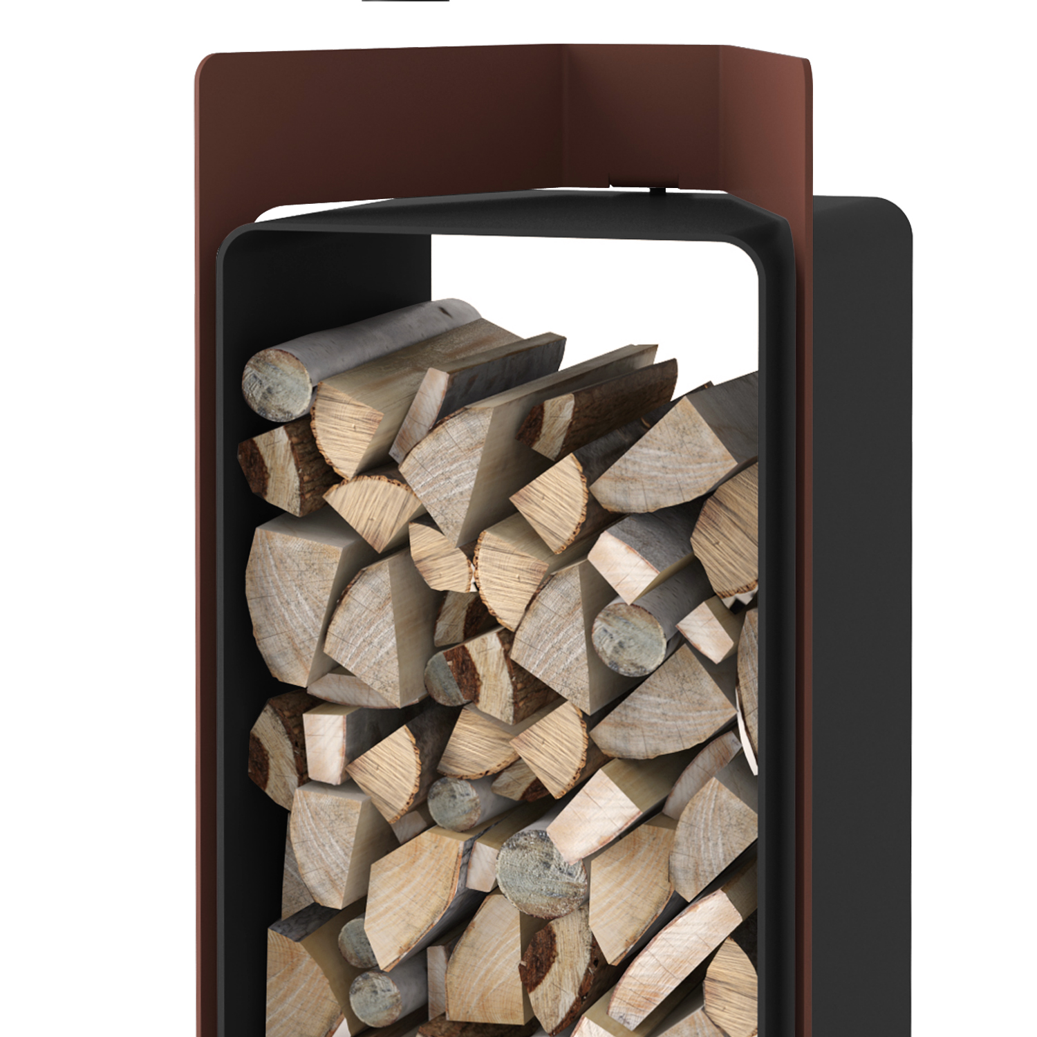 HS Flamingo Deluxe 4 Étagère en bois Marron