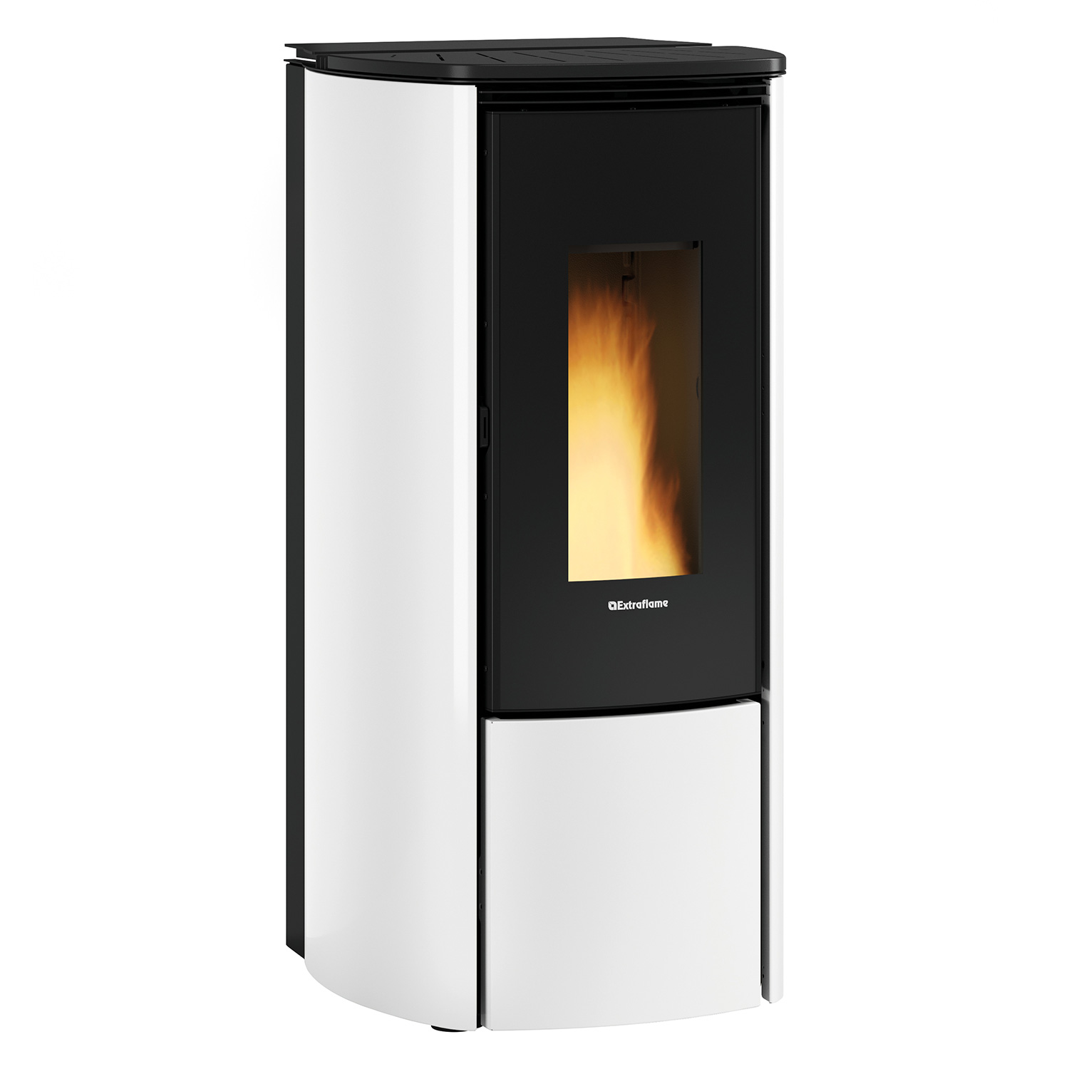 Extraflame Evolution Line Katia 9 poêle à granulés acier blanc