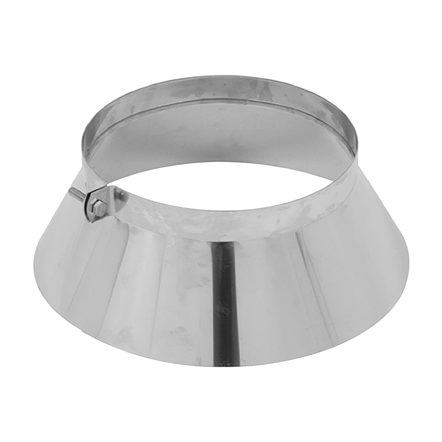 Opsinox conduit de cheminée en acier inoxydable 130mm collerette anti-pluie/rosace murale ST