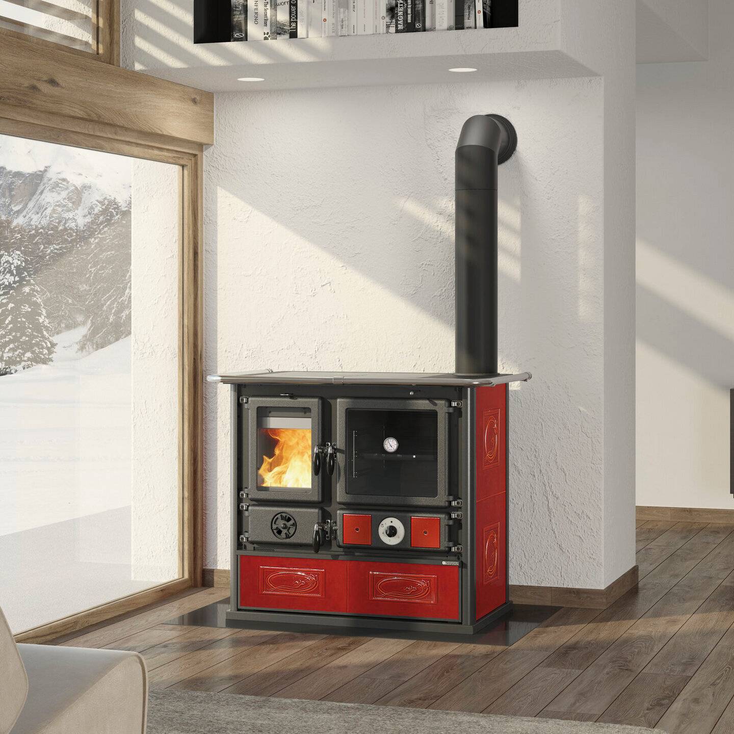 La Nordica Termorosa DSA Lean cuisinière à bois