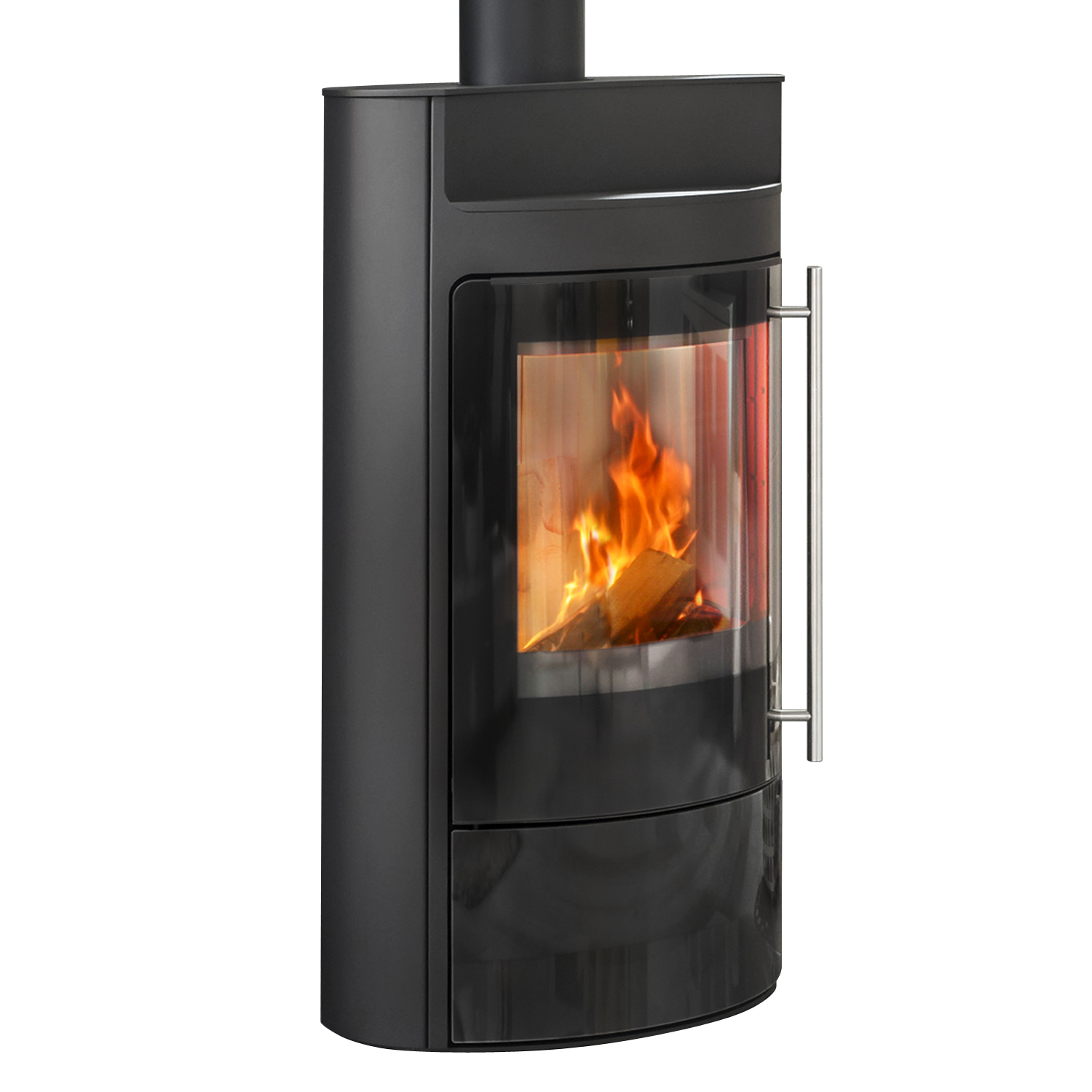Olsberg Tecapa II PowerSystem Compact Poêle à bois Porte en verre