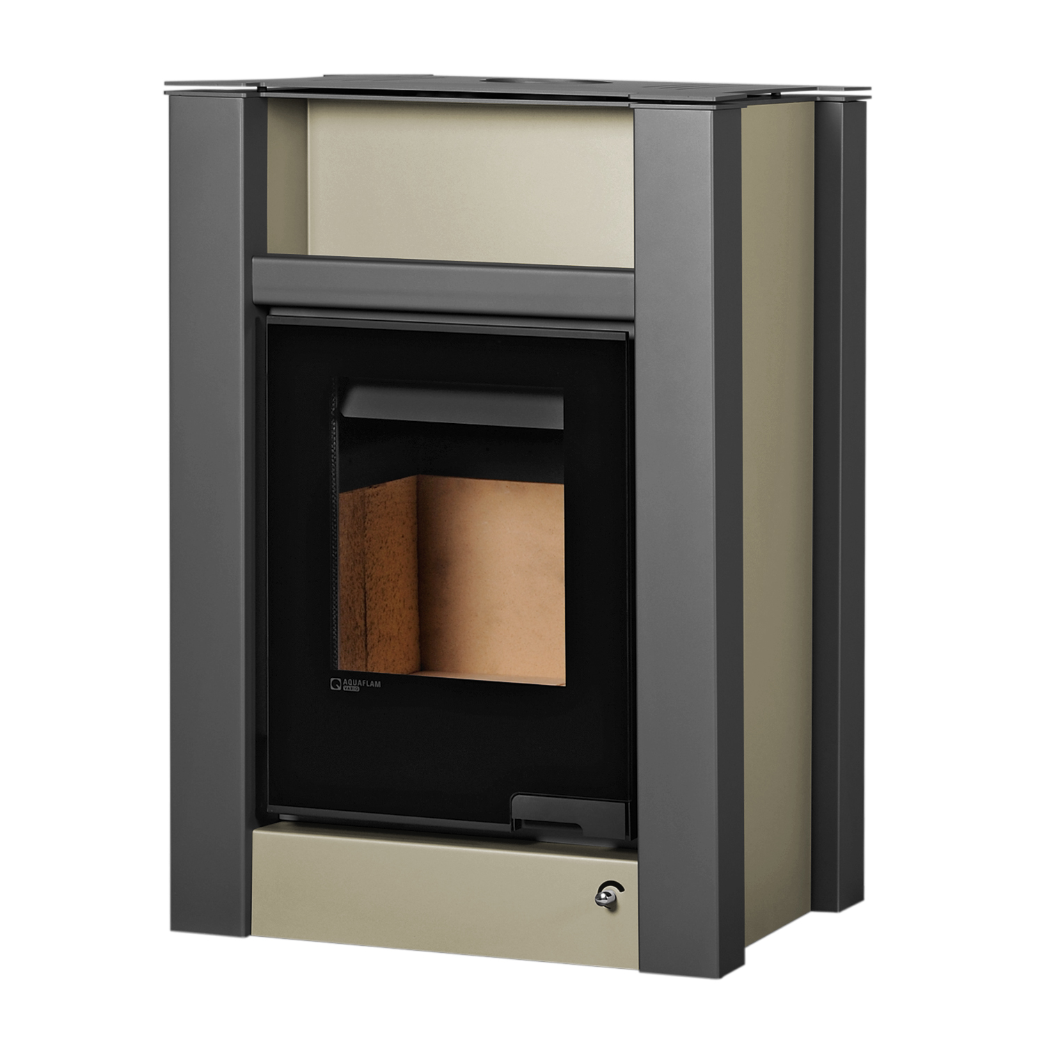 Aquaflam Vario Lend Manuel Poêle à bois hydraulique Olive 11/7 kW