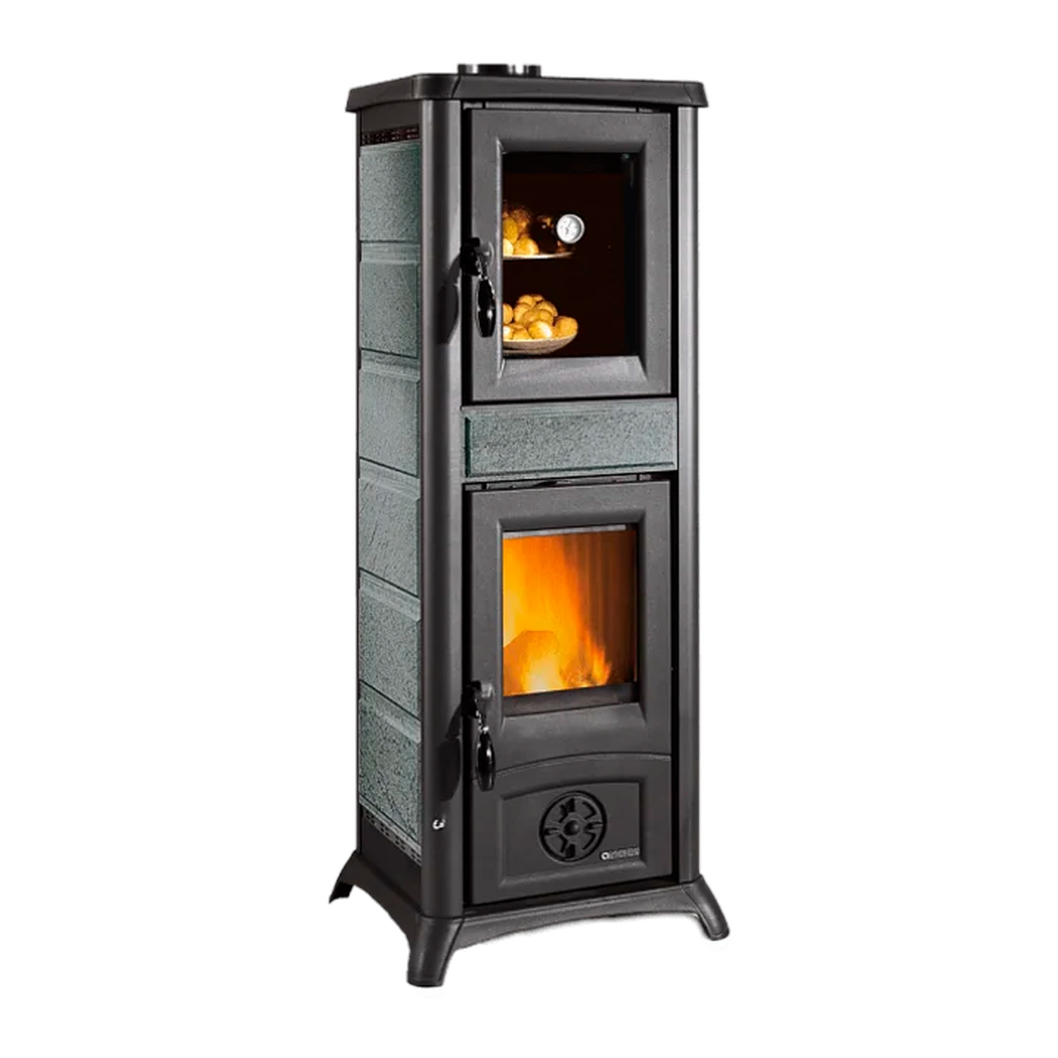 La Nordica Gemma Forno 16 poêle à bois pierre naturelle