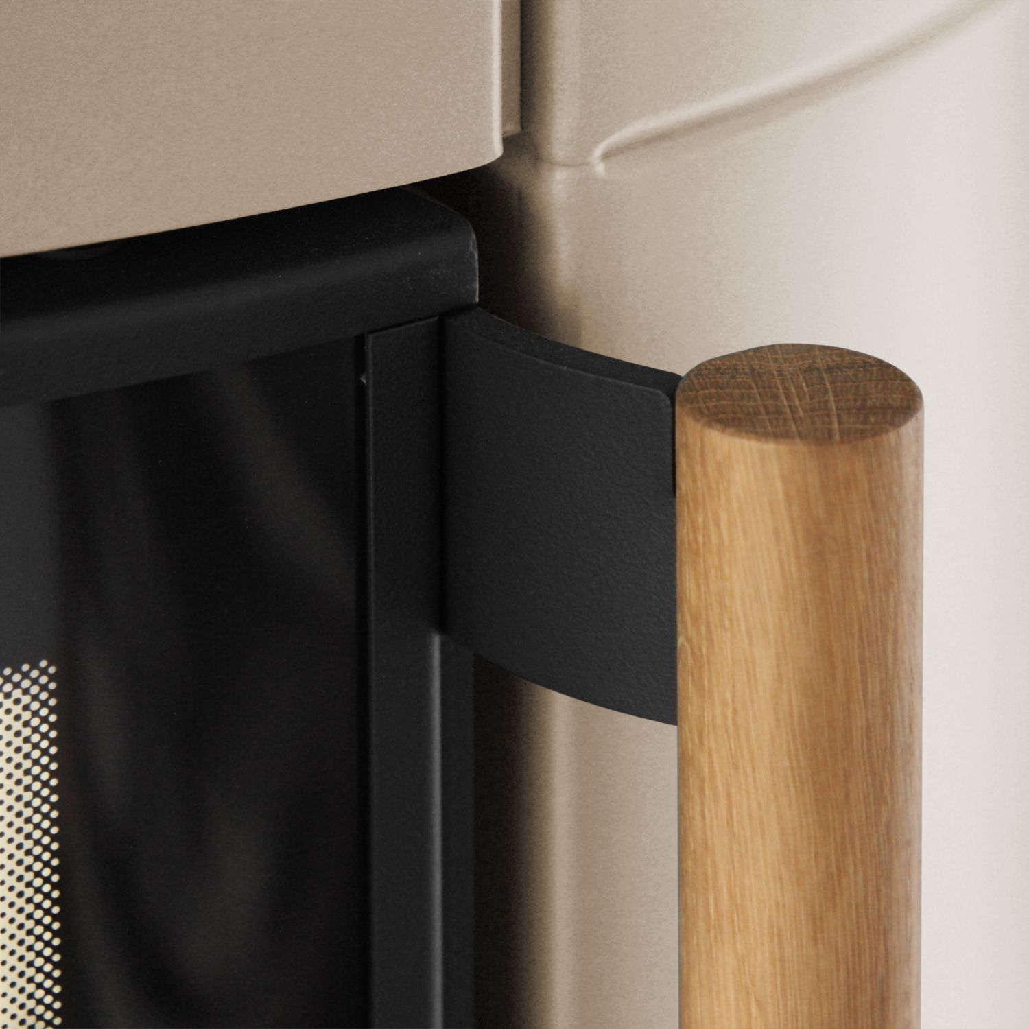 Spartherm Passo XS style Poêle à bois Perle