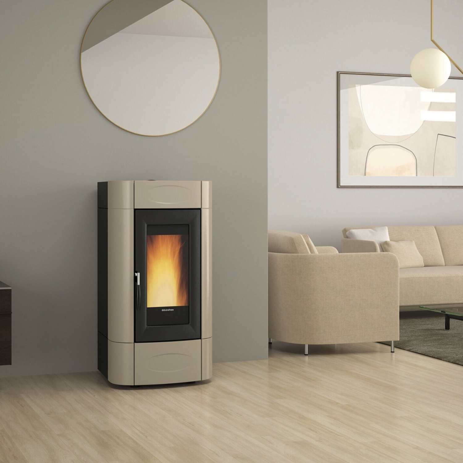Extraflame ISIDORA IDRO H16 poêle à granulés bouilleur