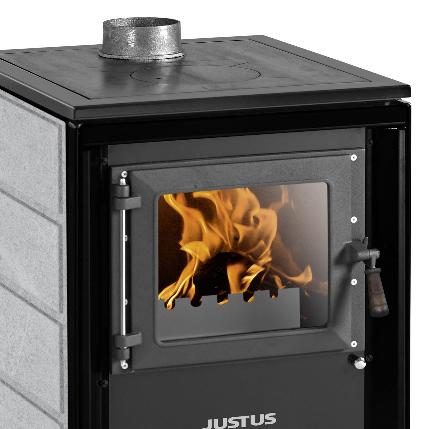 Justus Rustico-50 2.0 Poêle de cuisine en stéatite