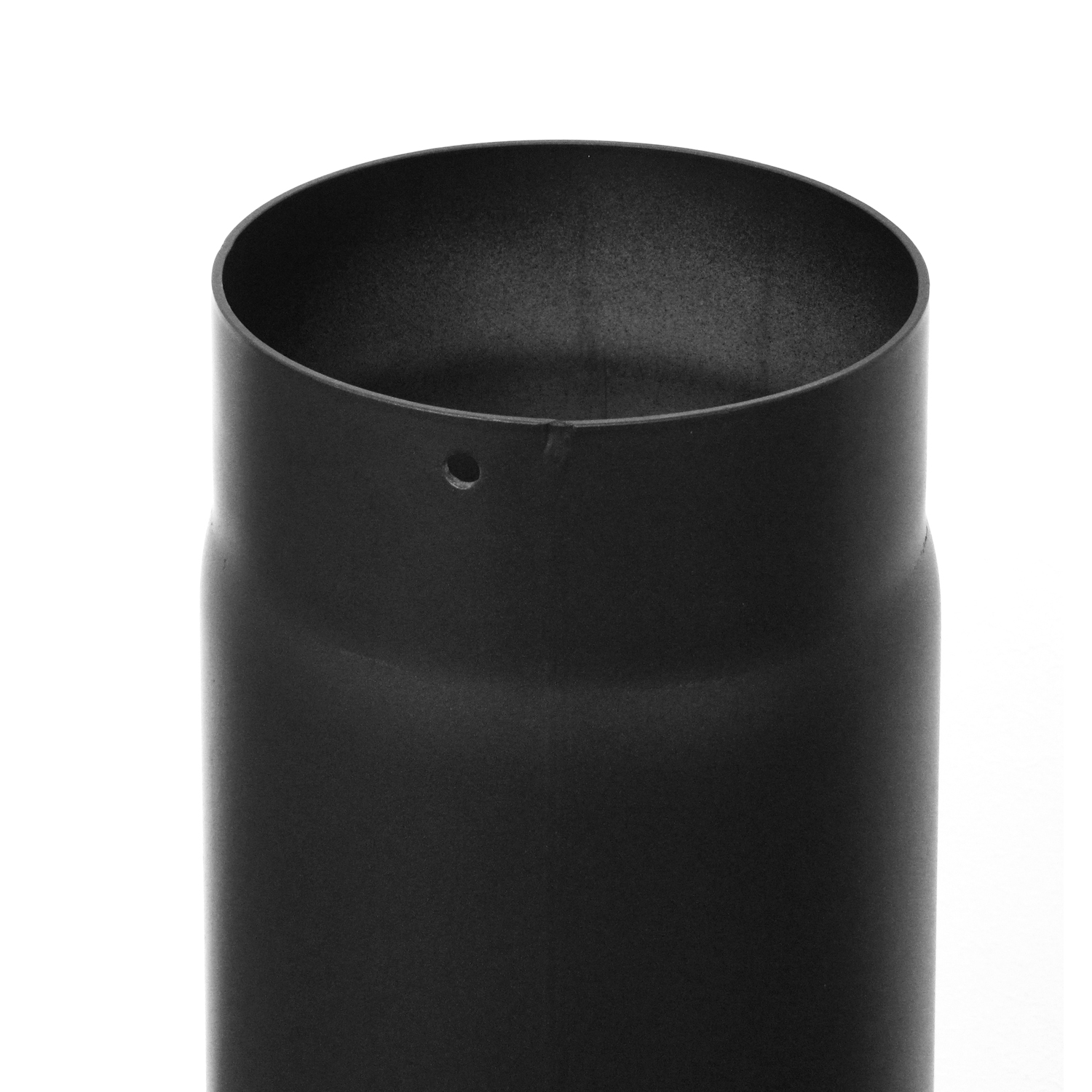 Raik Basic élément de longueur 200mm noir L: 1000mm pour tuyau de fumée / conduit de fumée