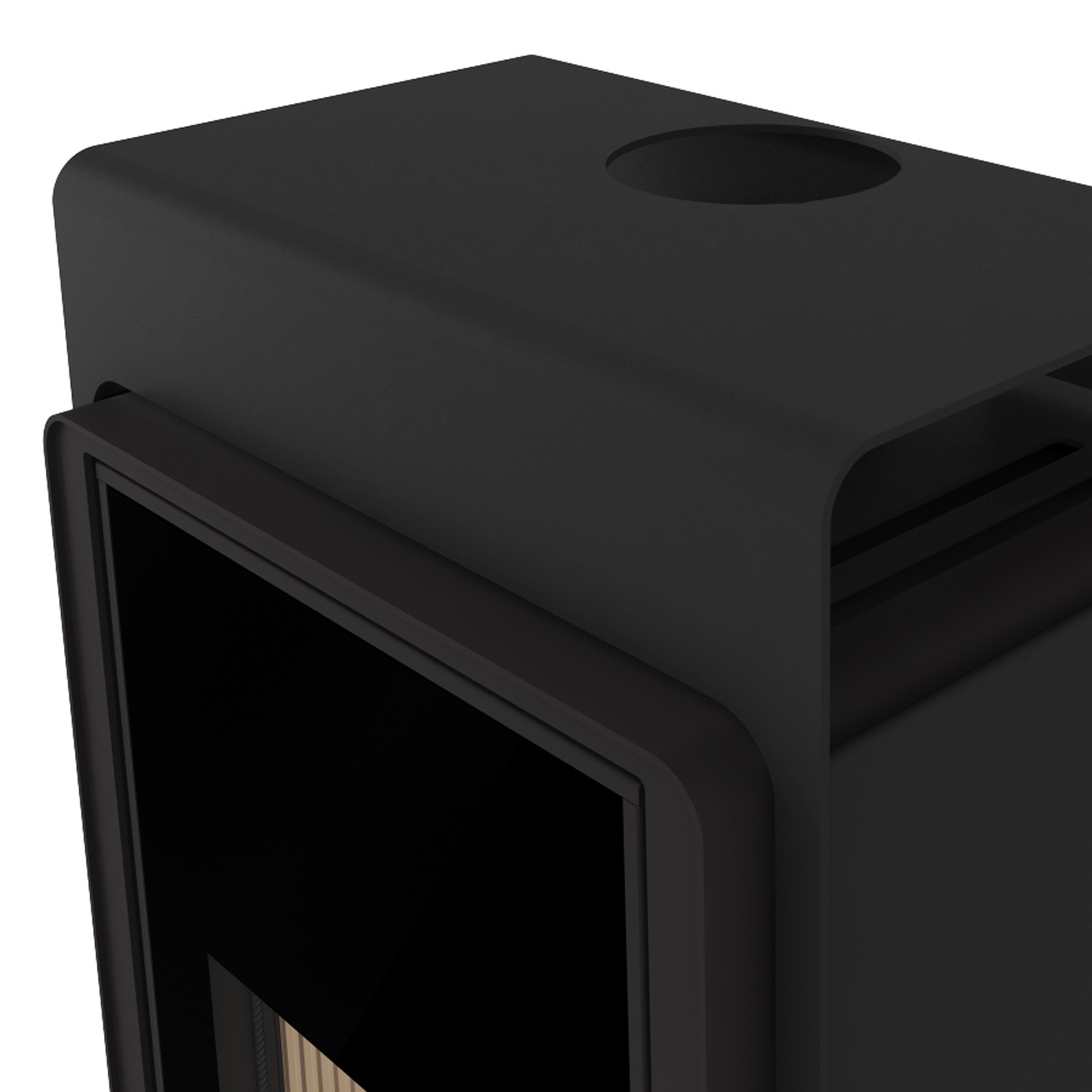 Poêle à bois HS Flamingo Deluxe Singa Noir