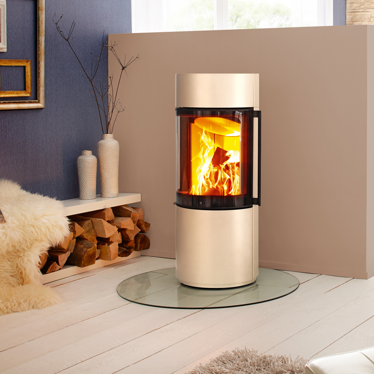 Spartherm Passo XS RLU Poêle à bois Perle