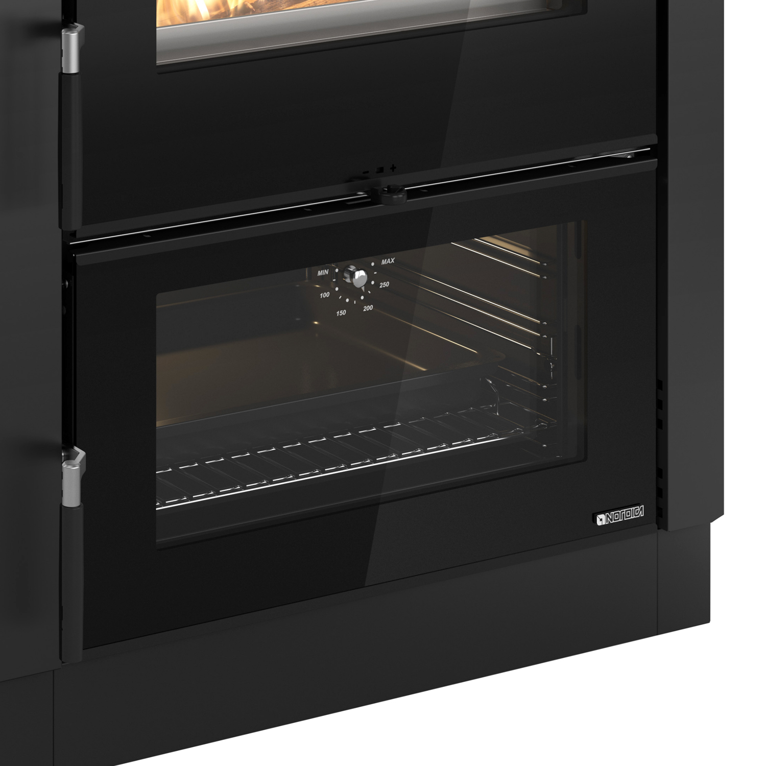La Nordica Verona XXL 16 cuisinière à bois anthracite