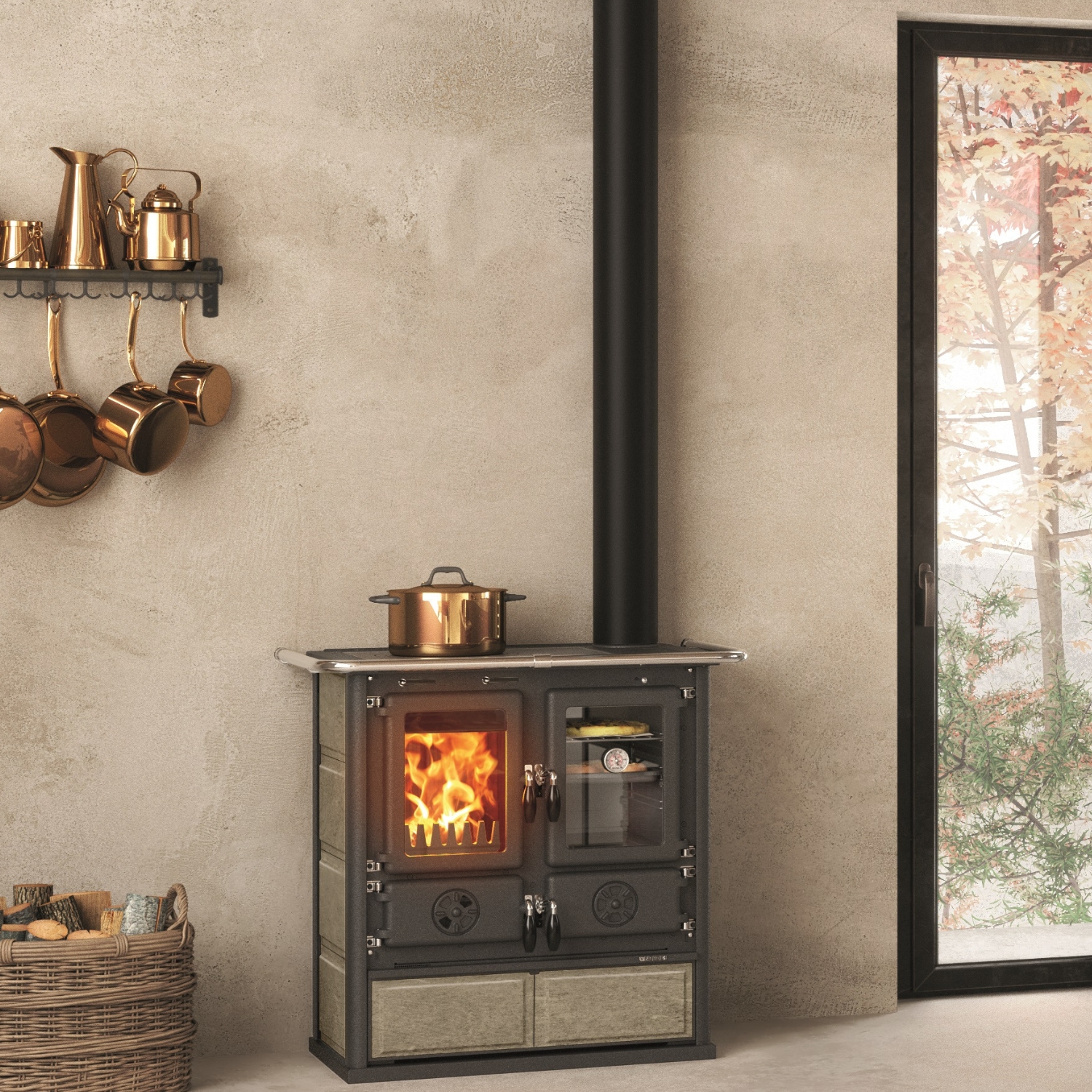 La Nordica Rosetta 5.0 Petra poêle de cuisine en pierre naturelle
