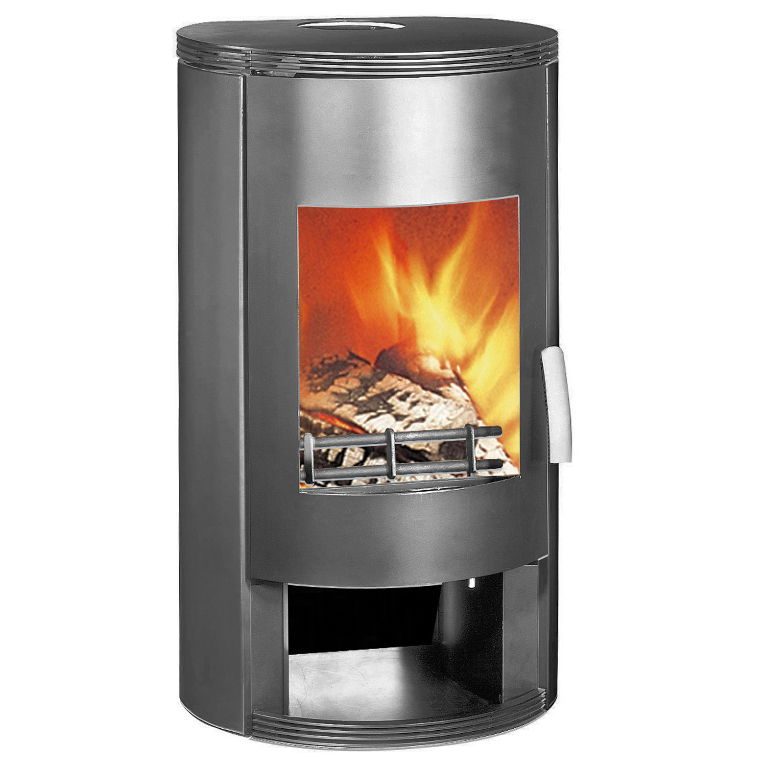 Wamsler Rona Poêle à bois Acier Gris 6 kW