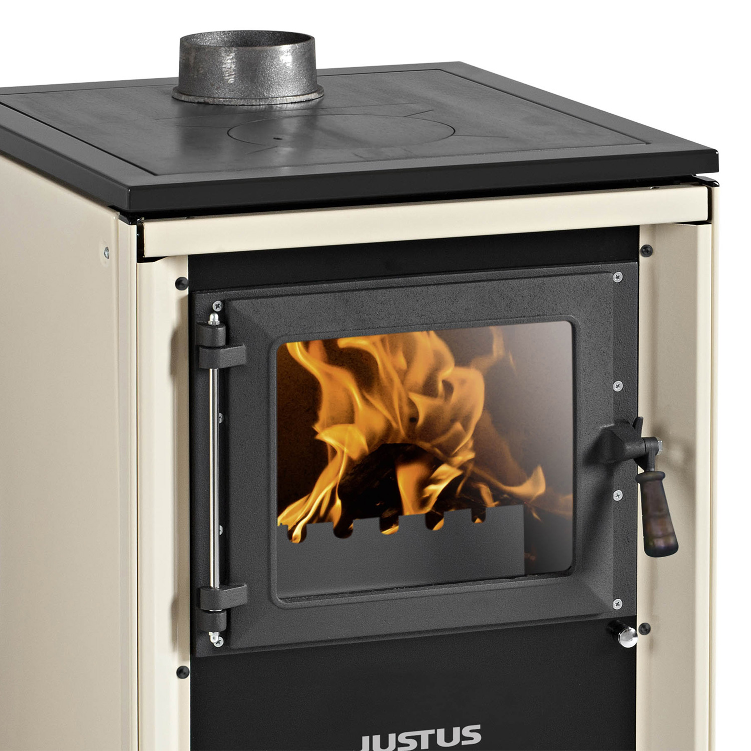 Justus Rustico-50 2.0 Poêle de cuisine Crème