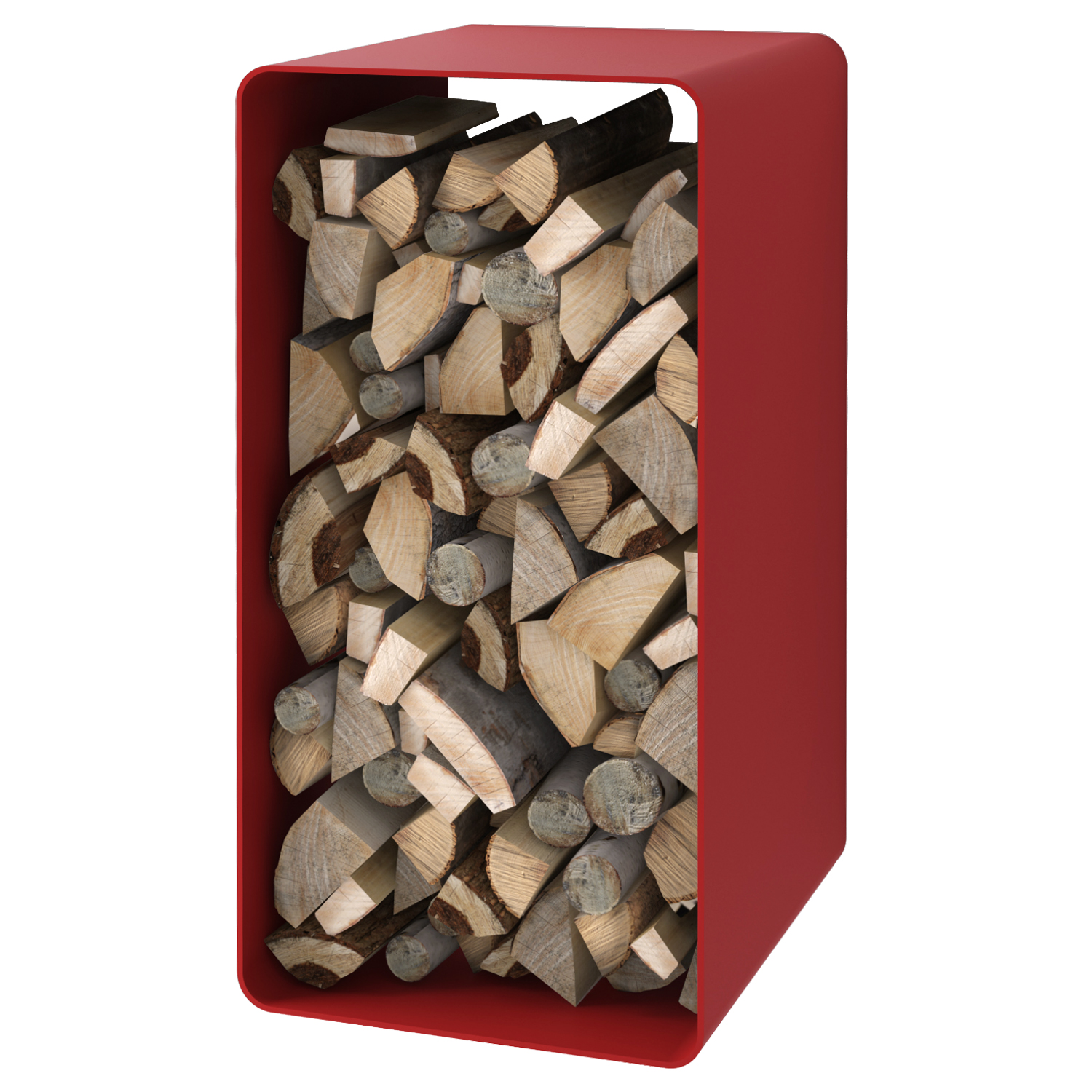 HS Flamingo Deluxe 1 Étagère en Bois Rouge