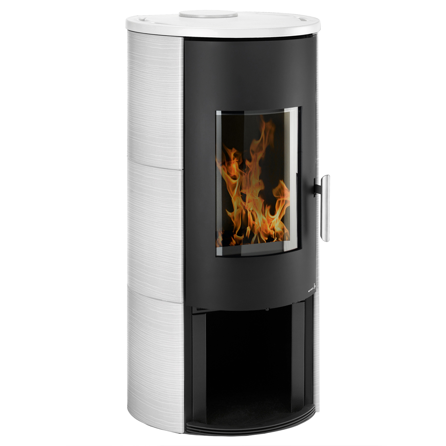 Wamsler Vitus Poêle à bois Céramique Blanche Wamsler Vitus Poêle à bois Céramique Blanche