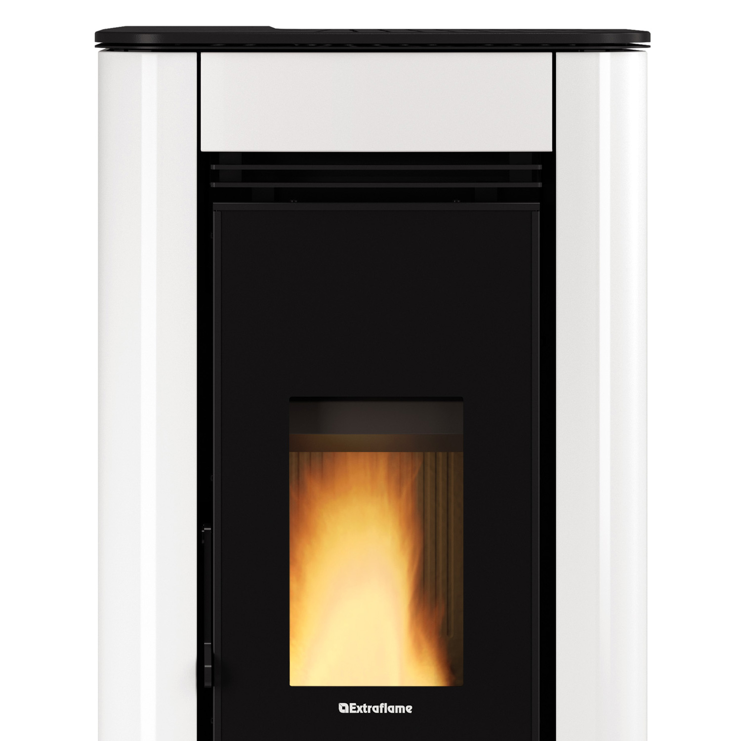 Extraflame Evolution Line Ilary poêle à granulés acier blanc