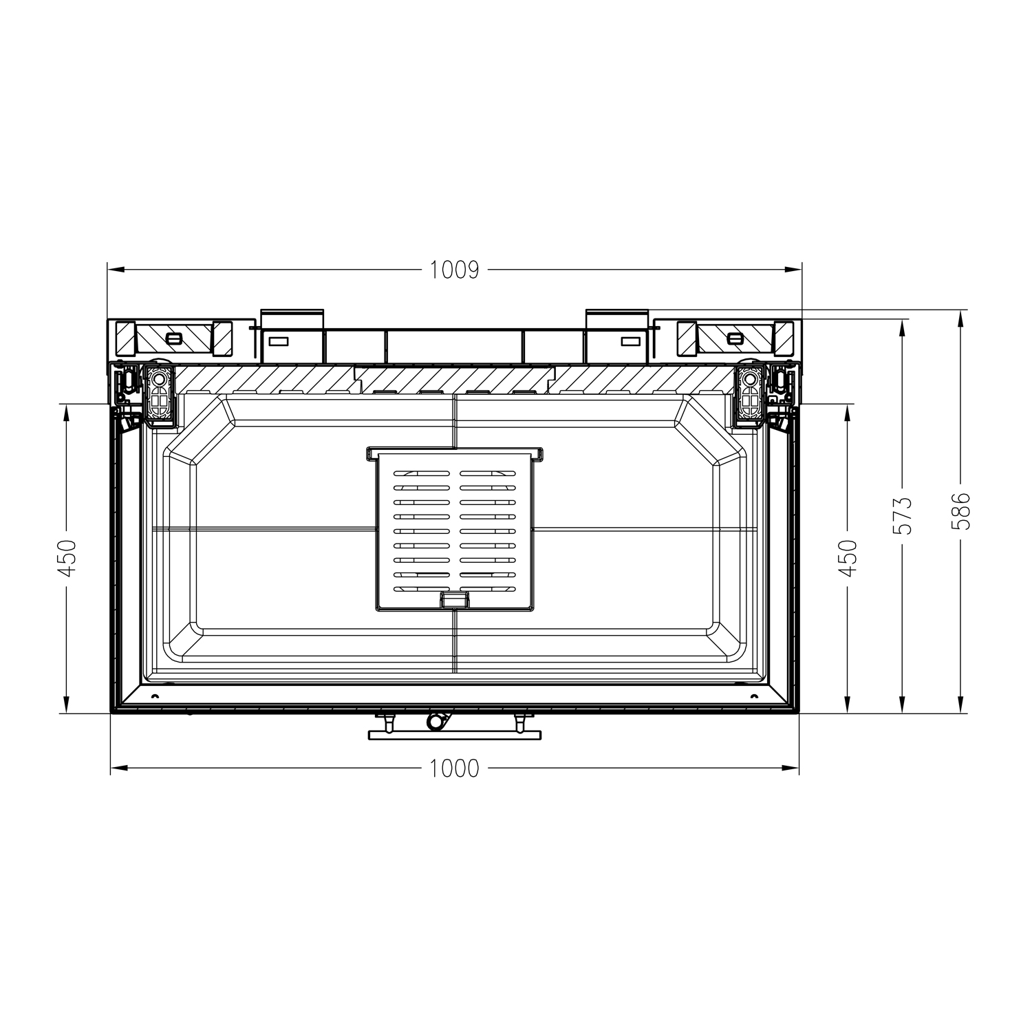 Spartherm Arte 3RL-100h-4S insert de cheminée