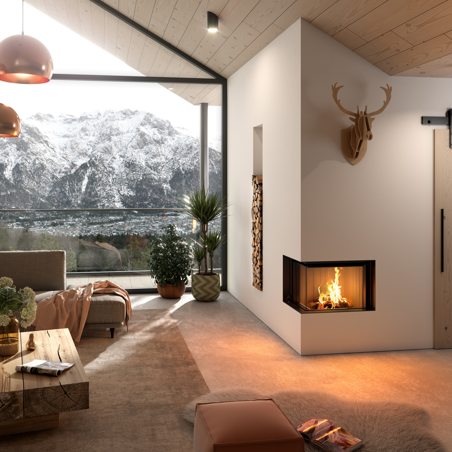 Spartherm Premium V-2L-68h Insert de cheminée RRA Ø 250 mm