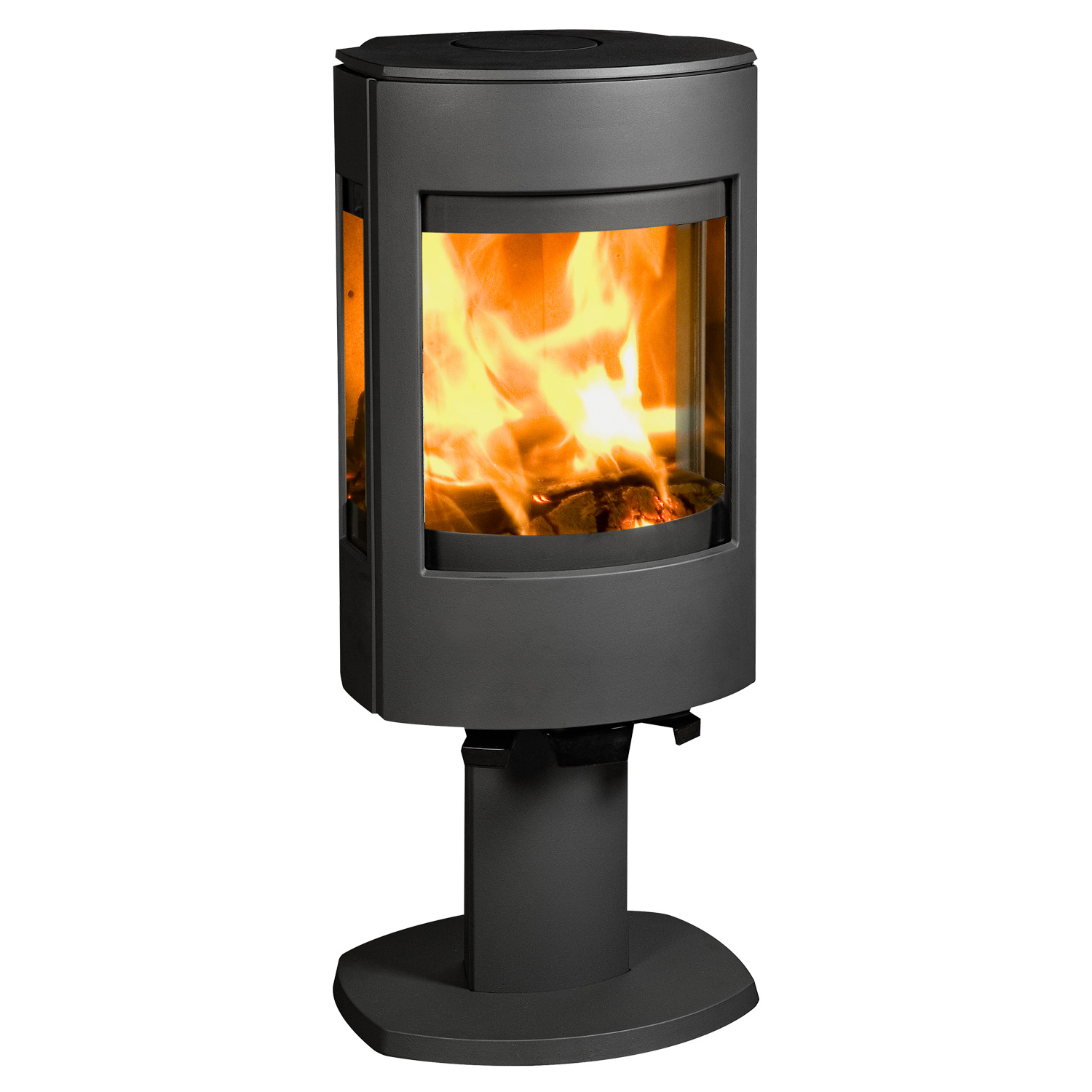 Dovre Astro 4CB/P poêle à bois acier noir construction 2