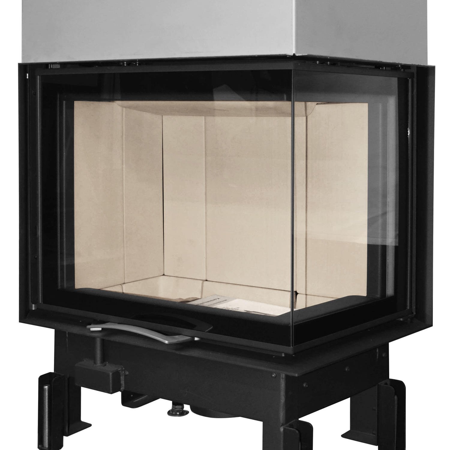 Austroflamm 63x40x51 S 2.0 Insert de cheminée angle droit