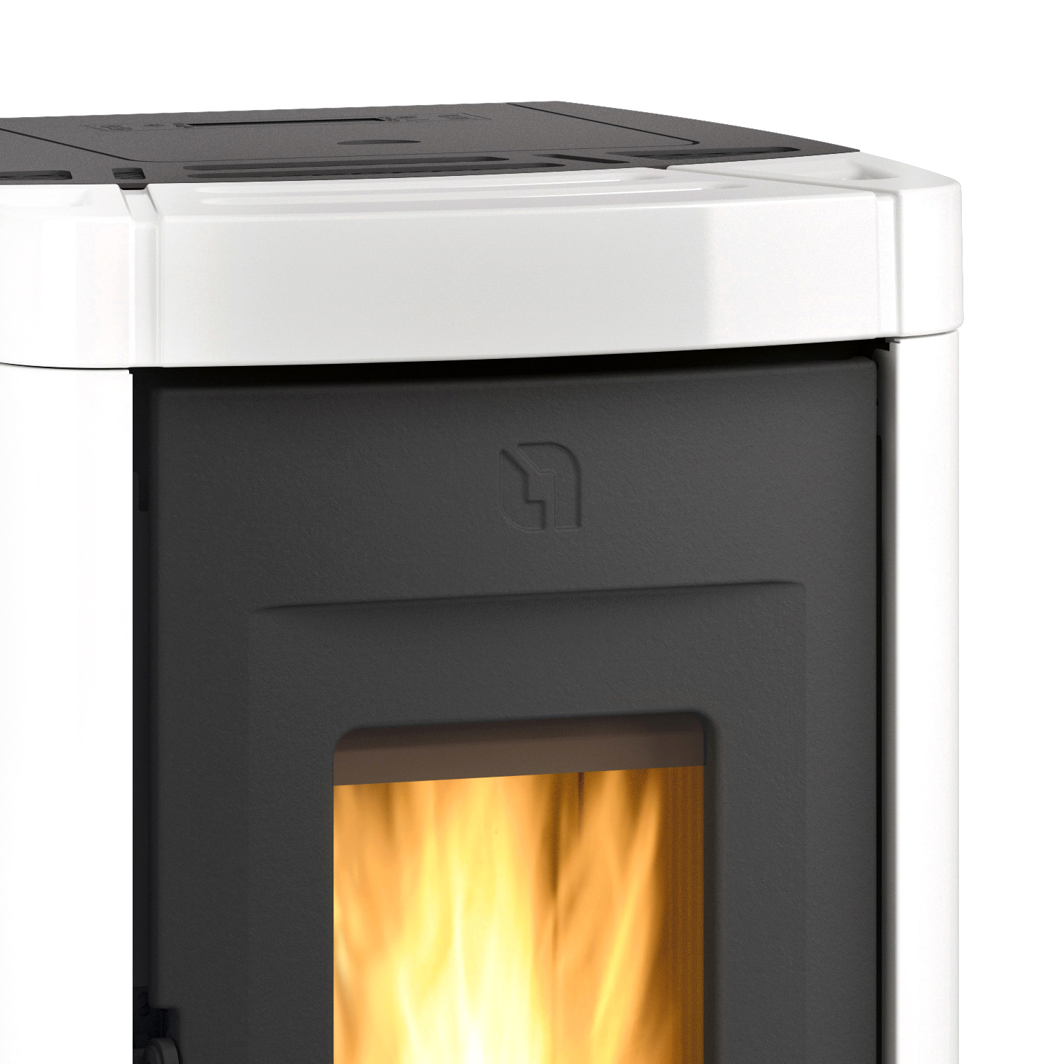 Extraflame Evolution Line Moira EVO poêle à granulés acier blanc