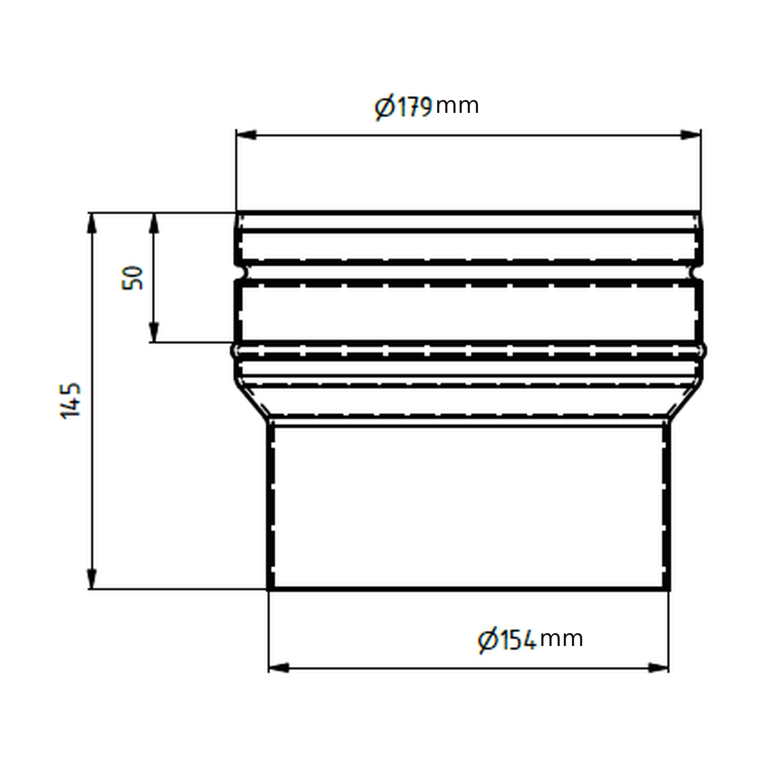 Raik extension LS diamètre 150