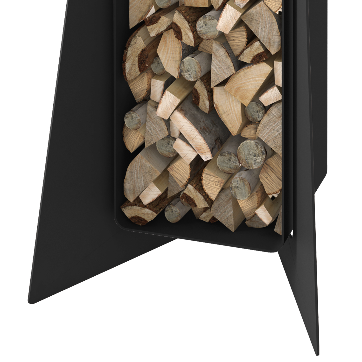 HS Flamingo Deluxe 3 Étagère en bois Noir