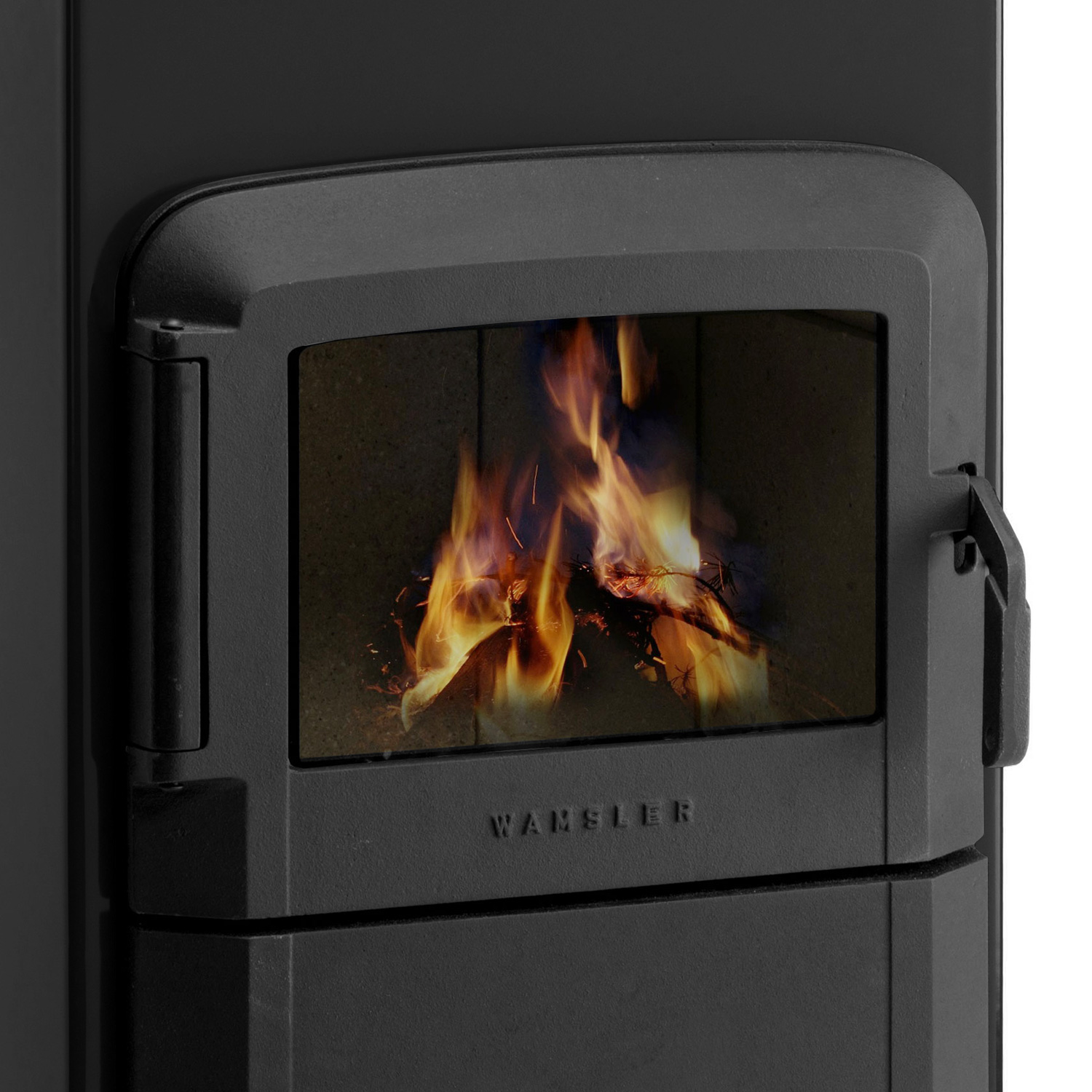 Wamsler RH-8 A/D Poêle d'atelier Acier Noir / Automatique à combustion continue