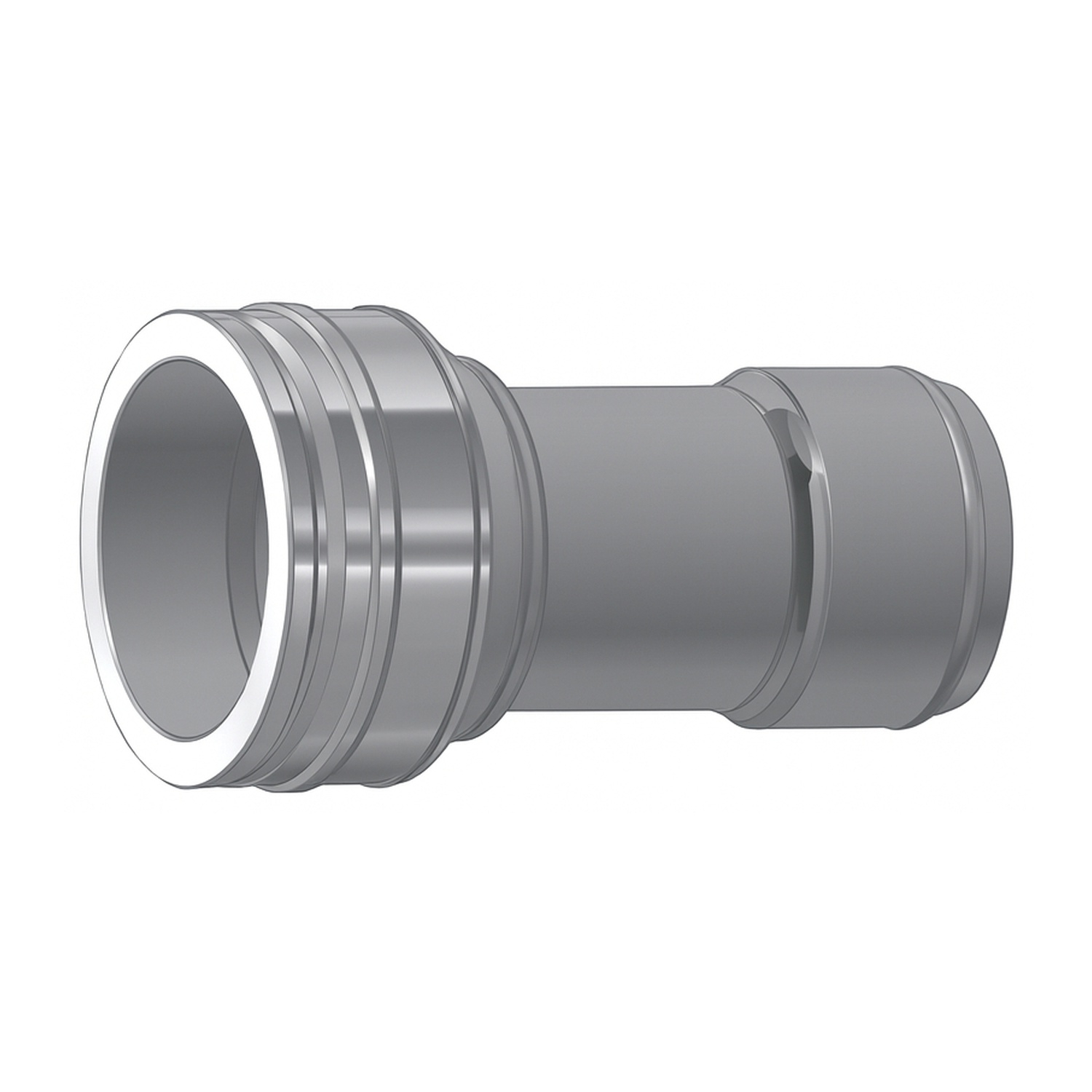Schiedel doublé manchon mural Ø150 isolé, réglable pour ICS Ø180 mm double paroi brillant