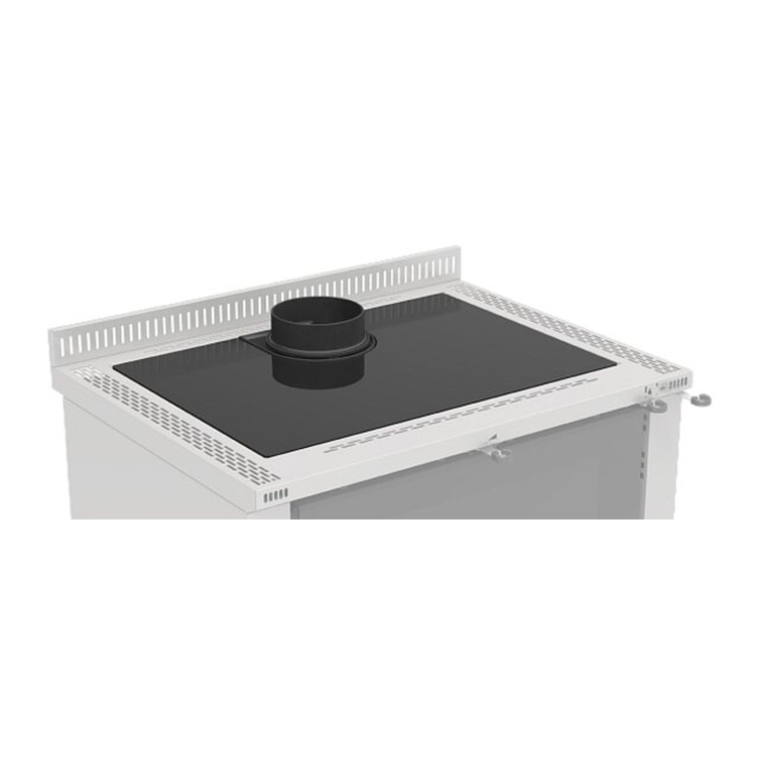 La Nordica VERONA XXL.16 Majolika - Blanc cuisinière à bois