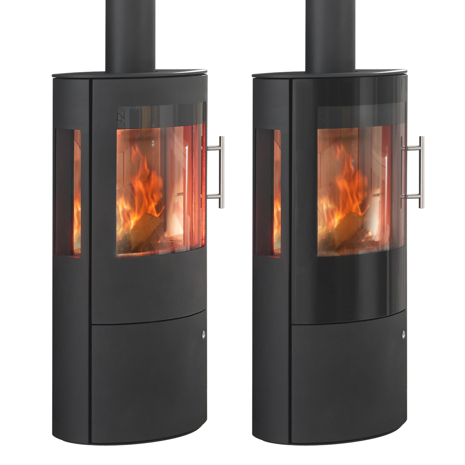 Porte en verre pour poêle à bois Draco de Königshütte