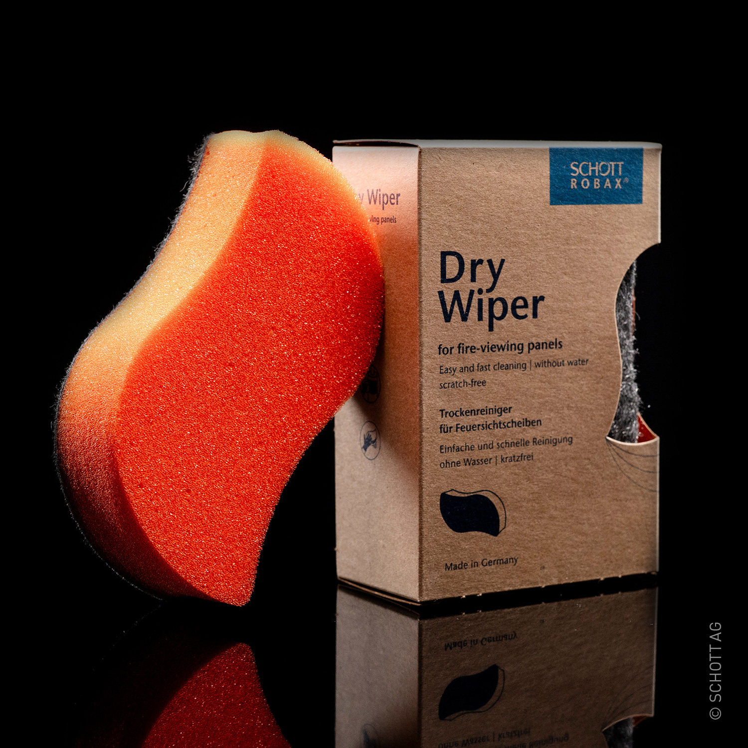 SCHOTT ROBAX® nettoyant à sec Dry Wiper