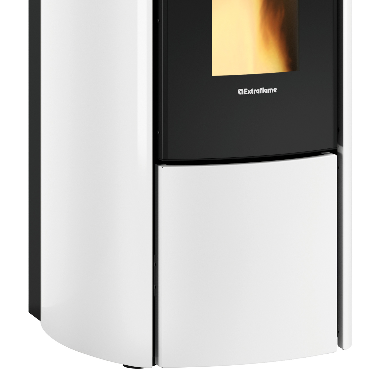Extraflame Evolution Line Katia 9 poêle à granulés acier blanc