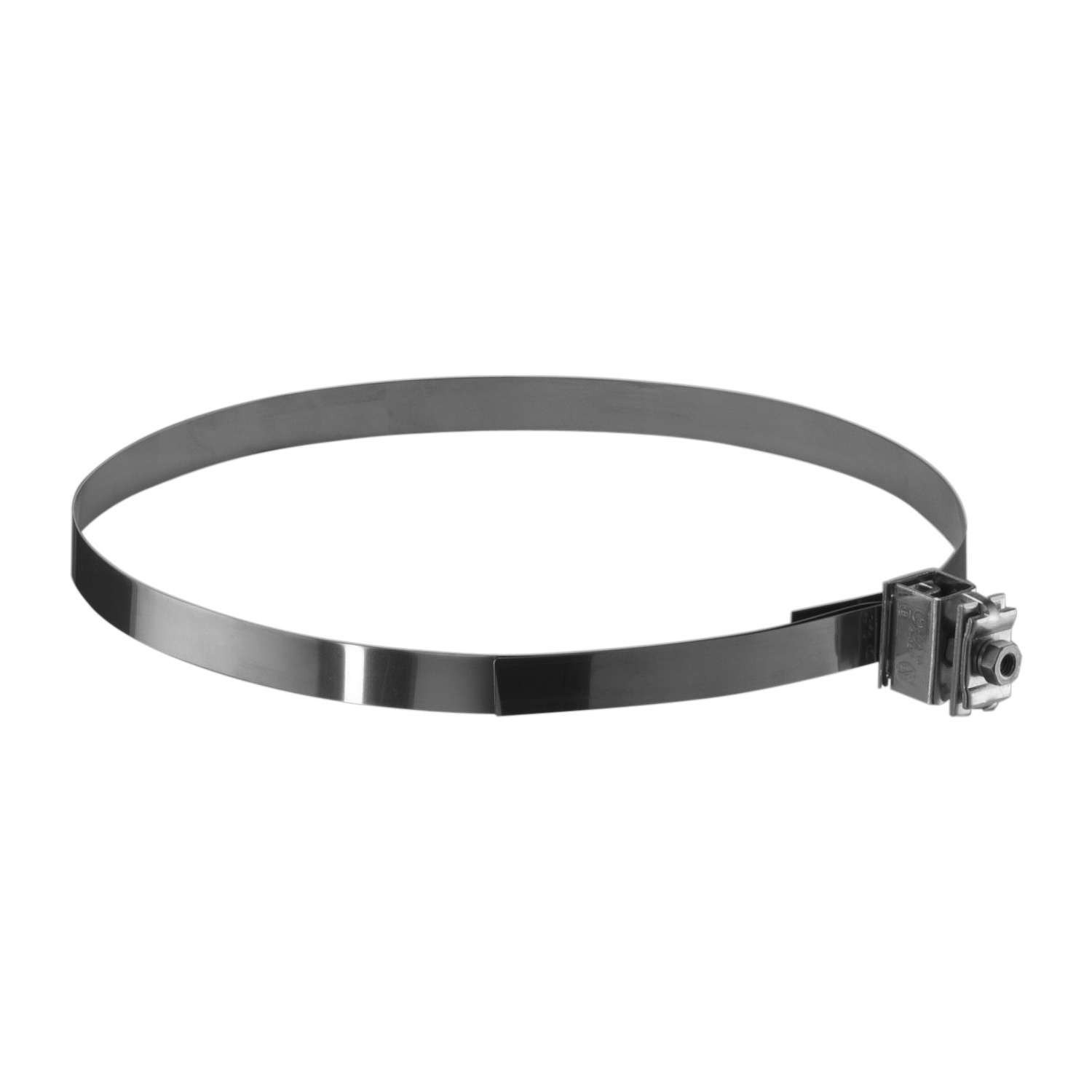 Schiedel raccord de protection contre la foudre 80mm à 350mm brillant