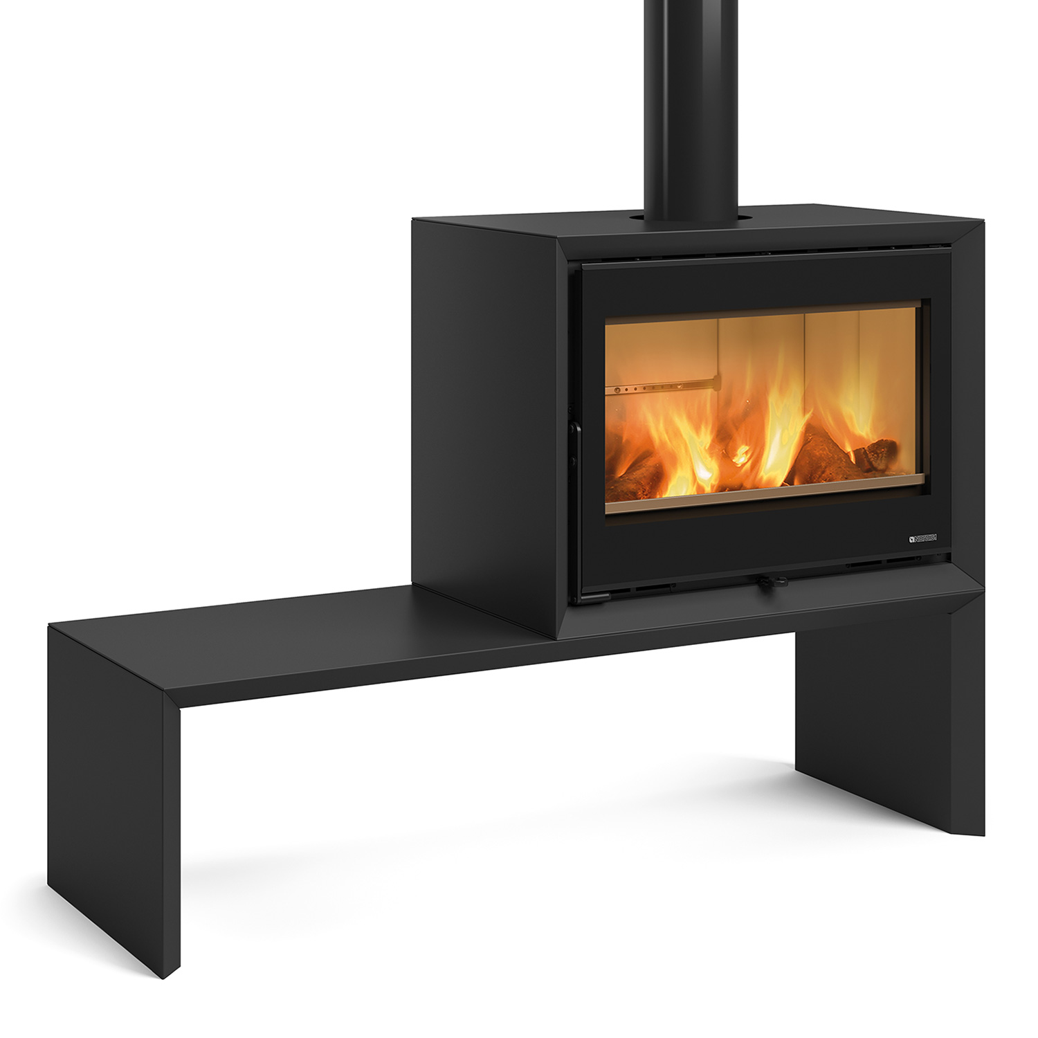 La Nordica Banc pour Dante noir mat