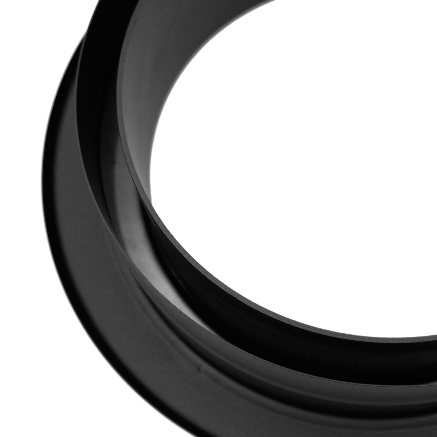 Raik Izoker Doublure murale double paroi 150mm noire double paroi avec rosette murale pour tuyau de fumée / conduit de fumée