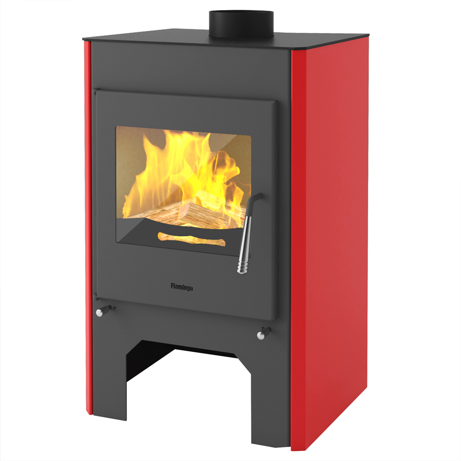 Poêle à bois HS Flamingo Espo 3 Rouge
