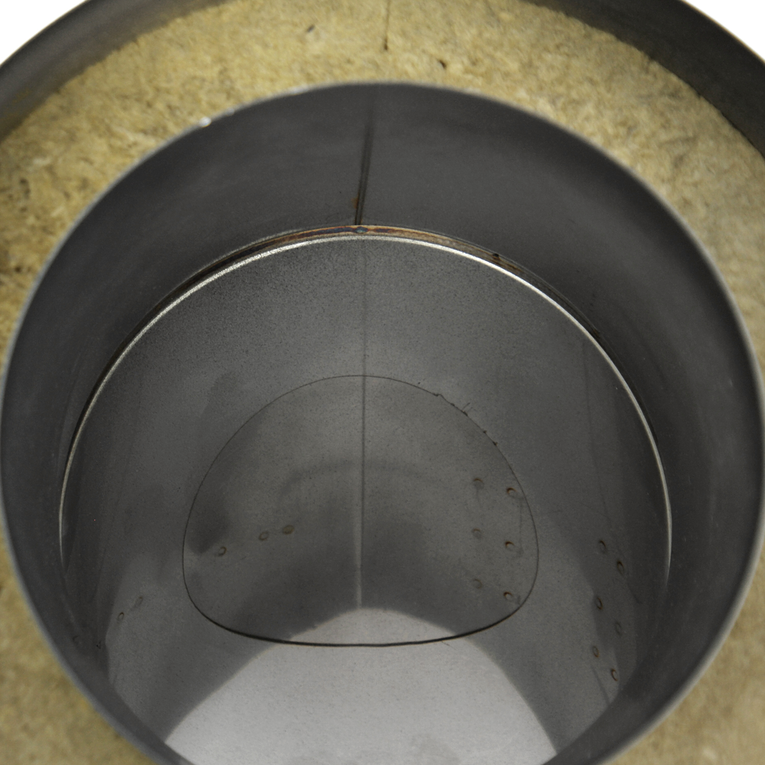 Raik Coltherm coude de tuyau de fumée 150mm noir double paroi 45° avec porte pour tuyau de fumée / conduit de fumée