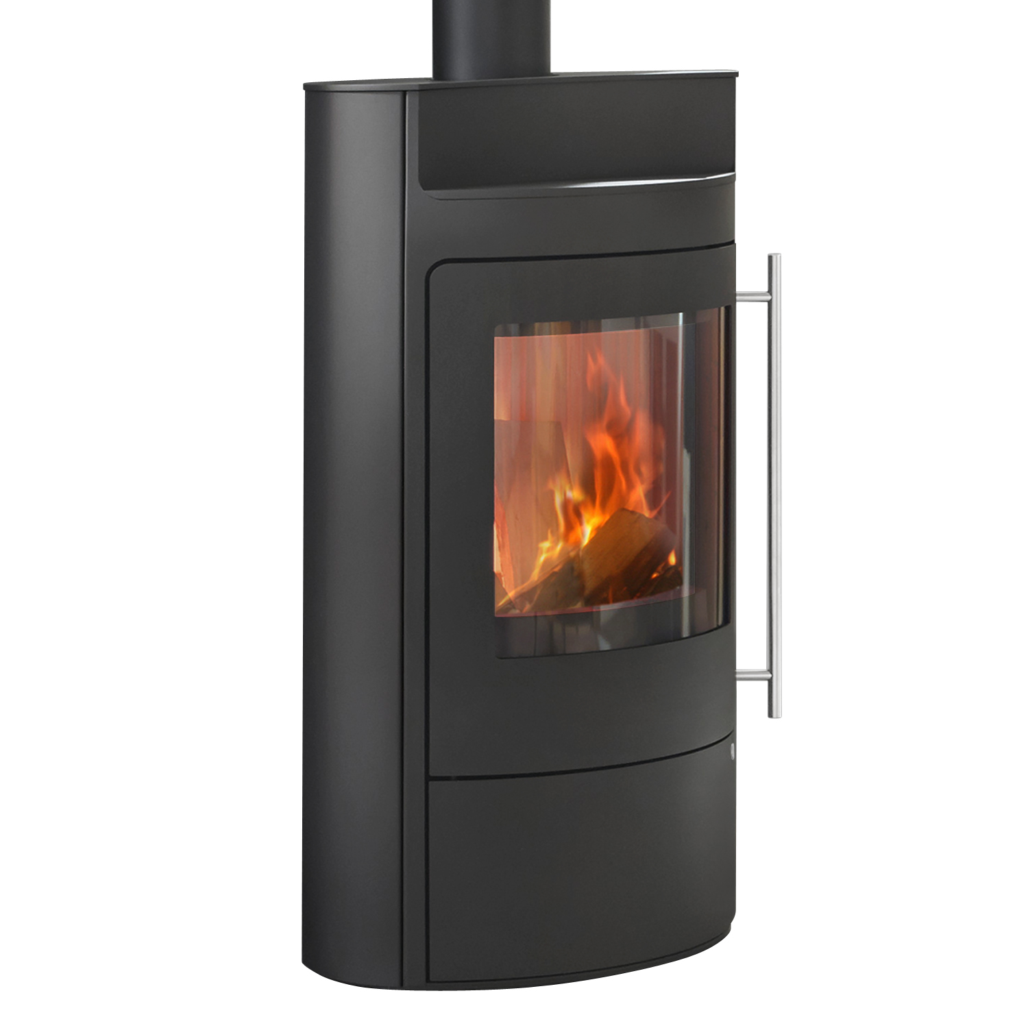 Olsberg Tecapa II PowerSystem Compact Poêle à bois Porte en acier